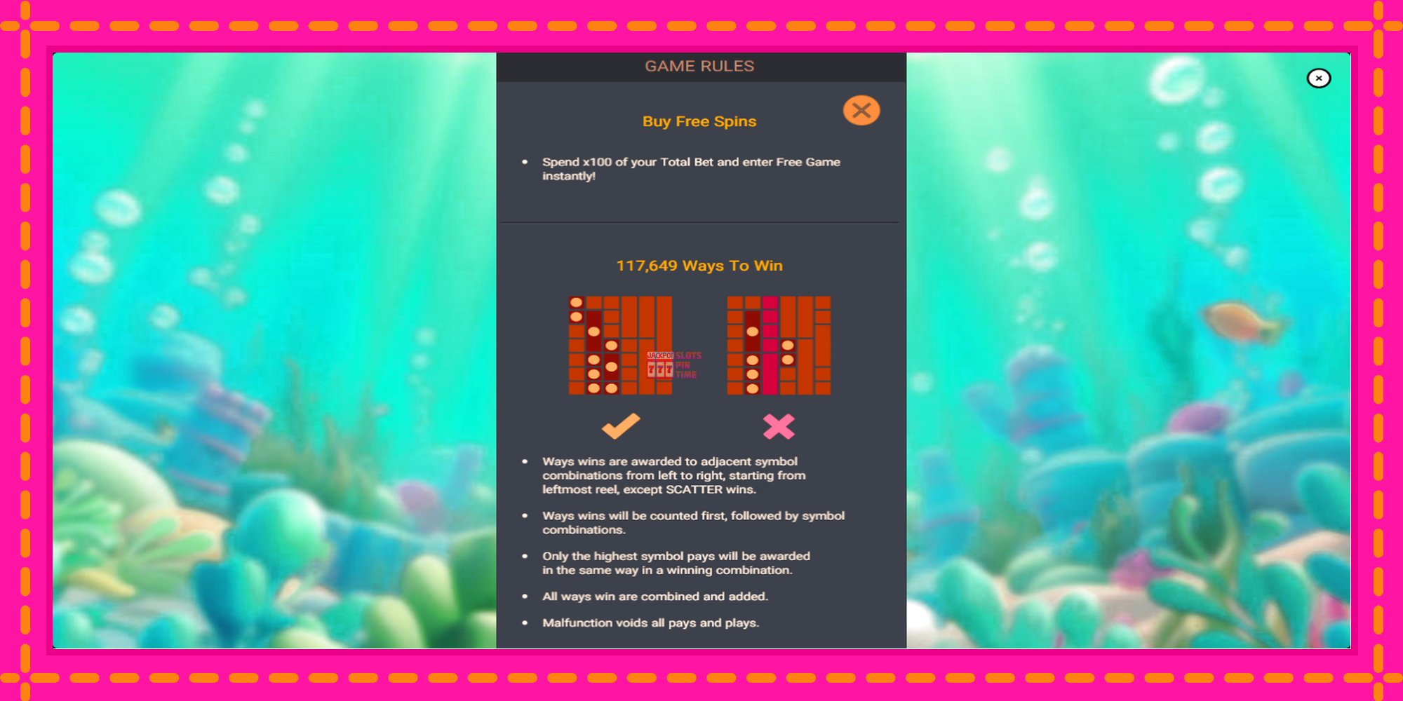 Slot machine Lucky Twin Sea gratuitamente, immagine 7