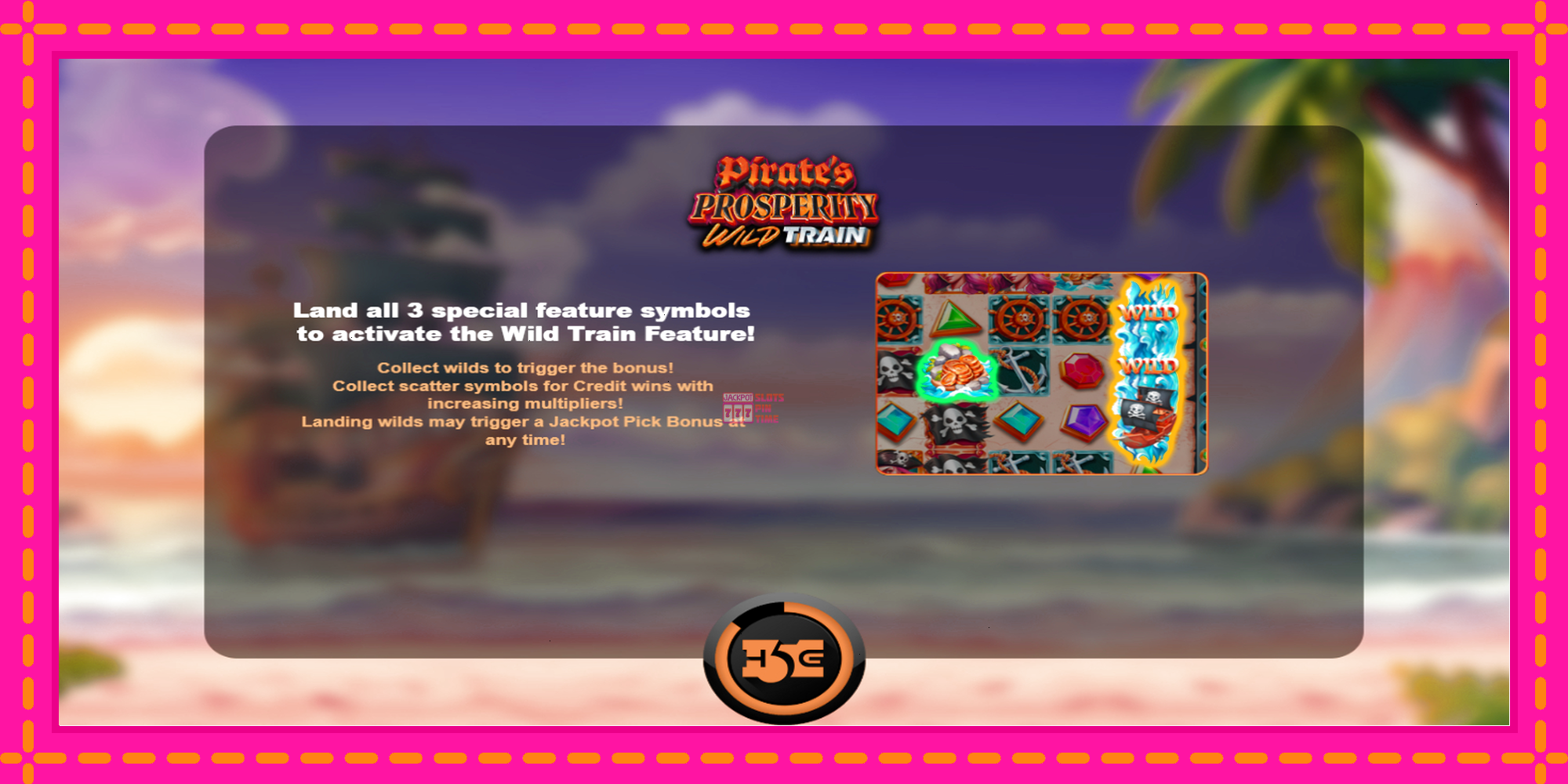 Slot machine Pirates Prosperity Wild Train gratuitamente, immagine 1