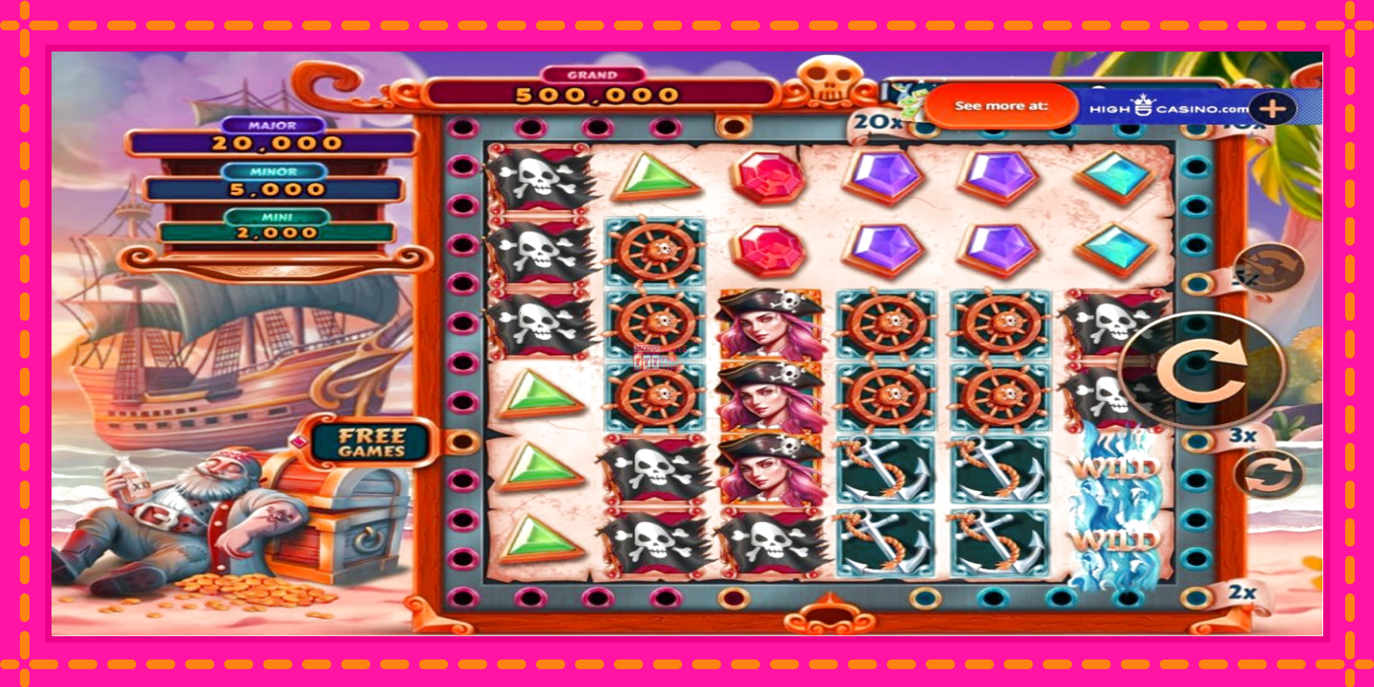 Slot machine Pirates Prosperity Wild Train gratuitamente, immagine 2