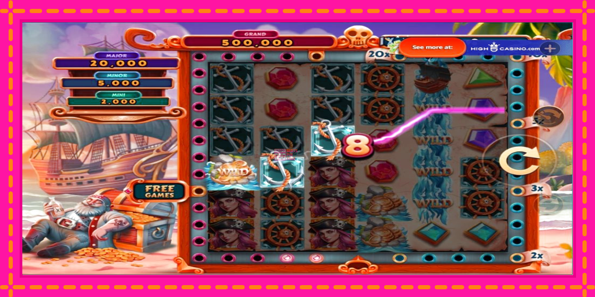 Slot machine Pirates Prosperity Wild Train gratuitamente, immagine 5