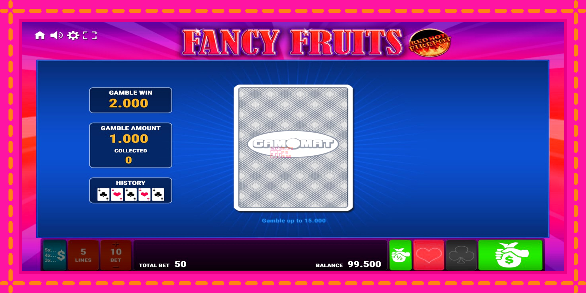 Slot machine Fancy Fruits Red Hot Firepot gratuitamente, immagine 4