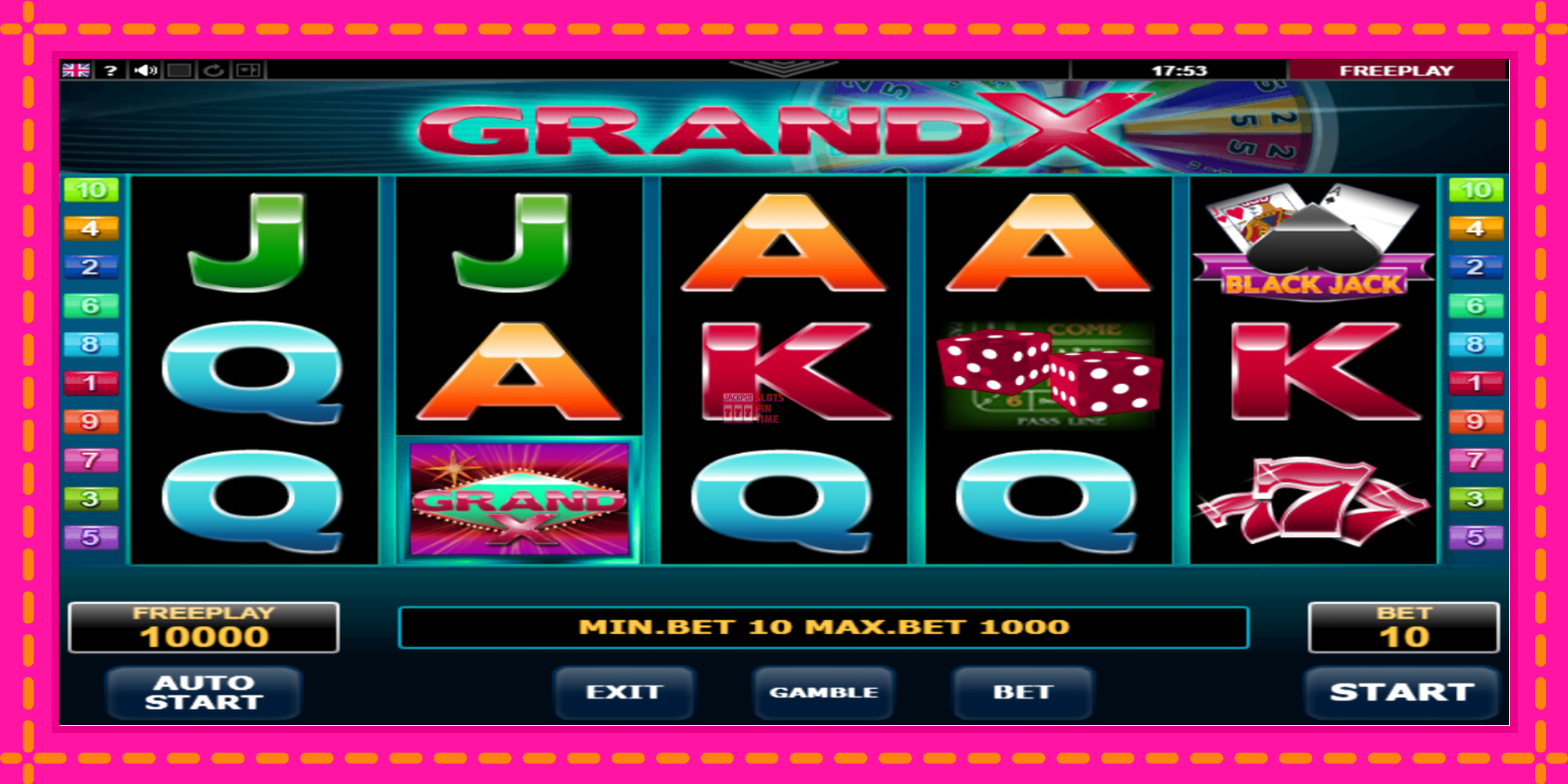 Slot machine GrandX gratuitamente, immagine 2