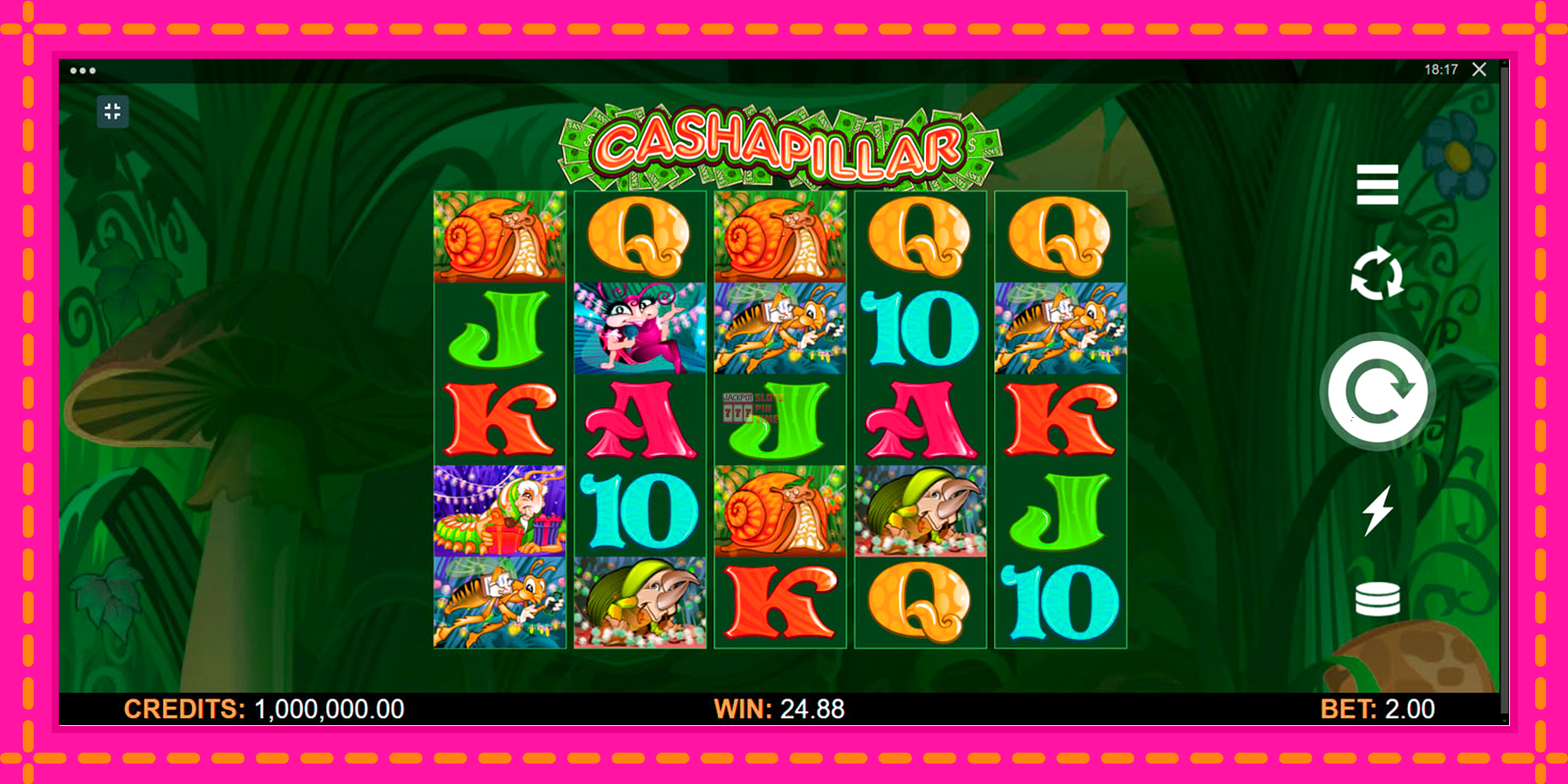 Slot machine Cashapillar gratuitamente, immagine 1