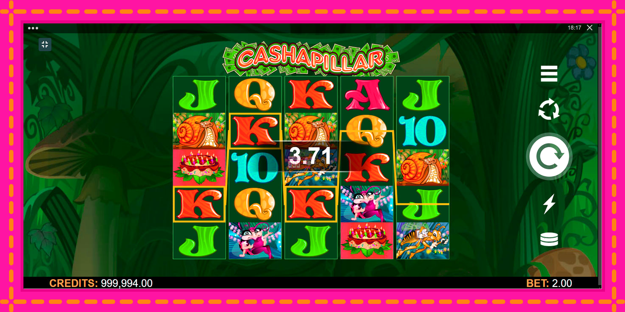 Slot machine Cashapillar gratuitamente, immagine 2