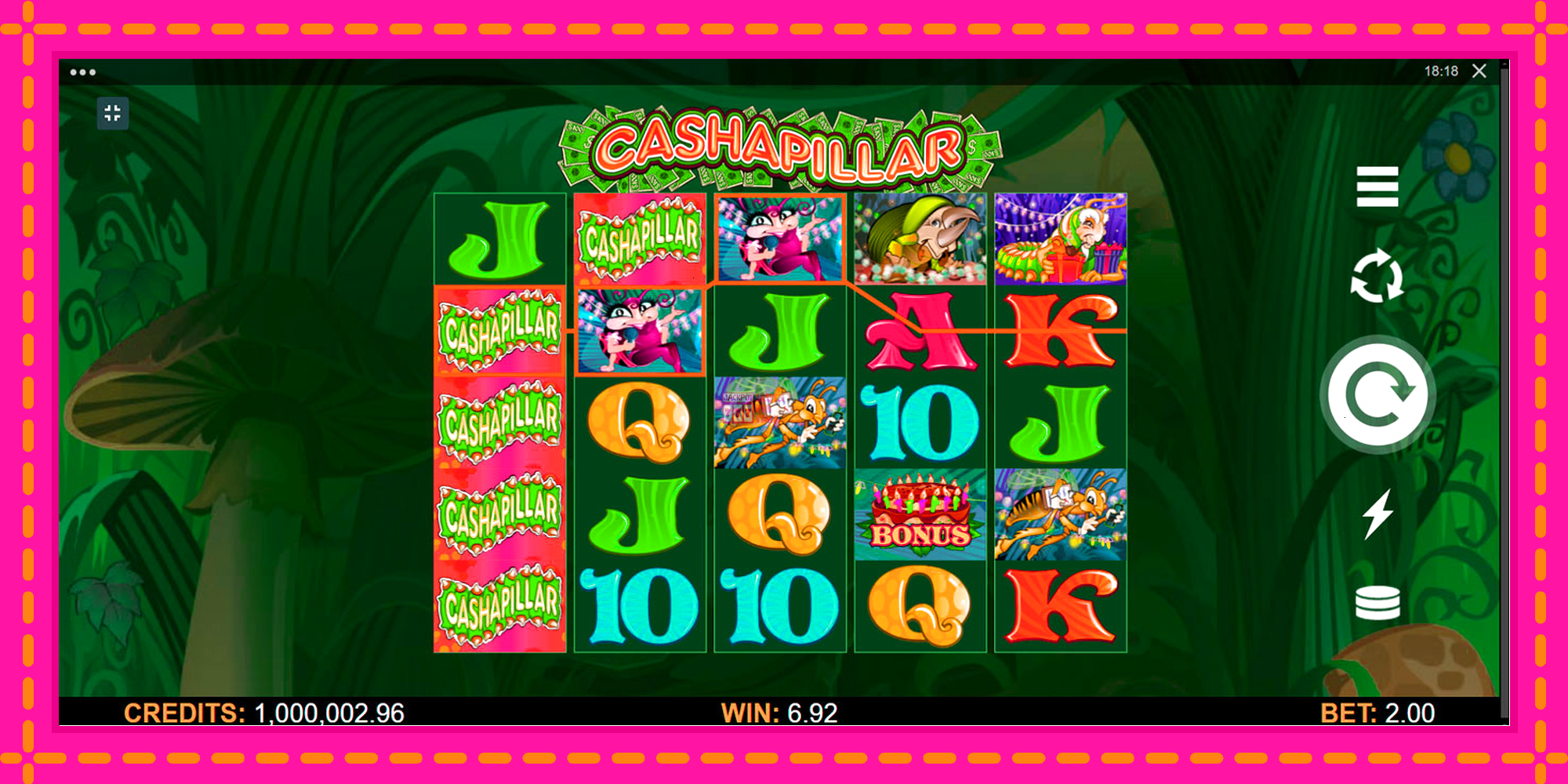 Slot machine Cashapillar gratuitamente, immagine 3