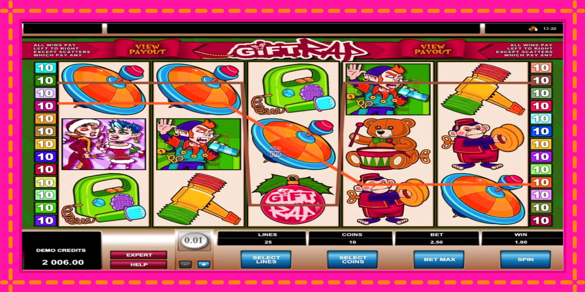 Slot machine Gift Rap gratuitamente, immagine 4