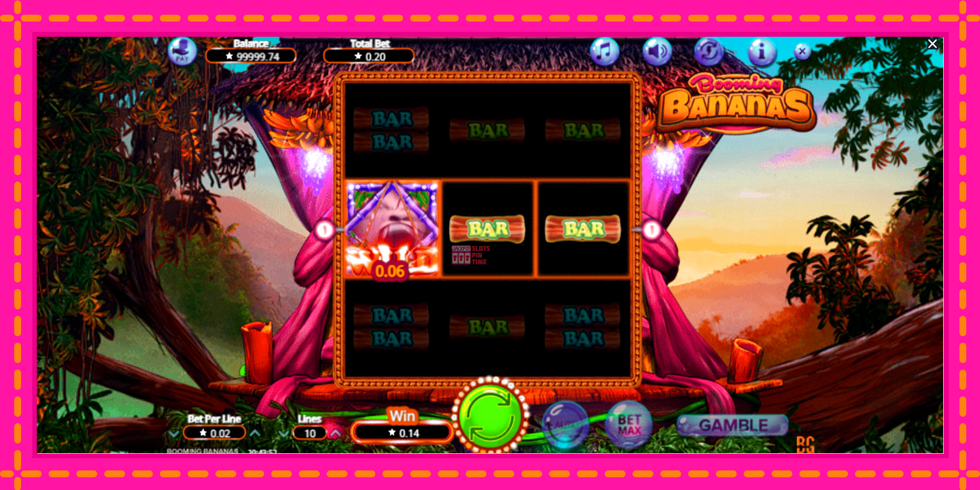 Slot machine Booming Bananas gratuitamente, immagine 3