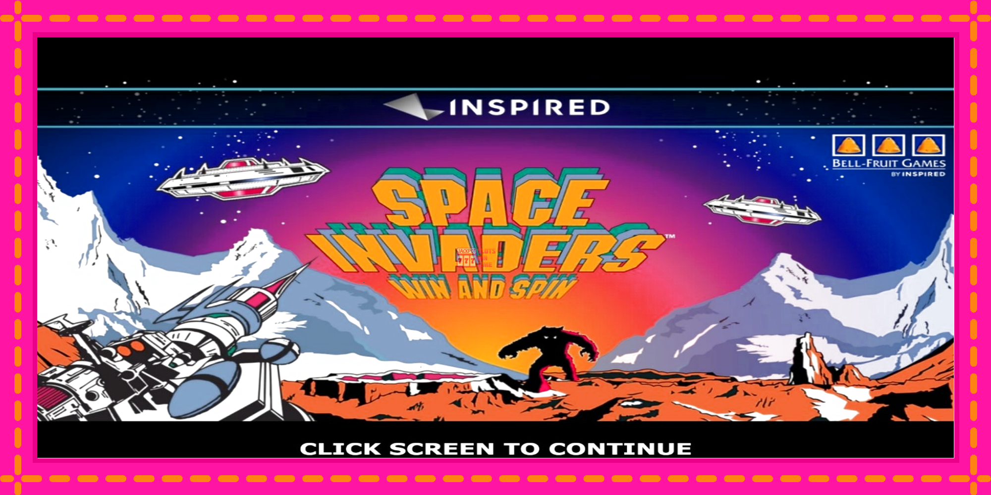 Slot machine Space Invaders Win and Spin gratuitamente, immagine 1