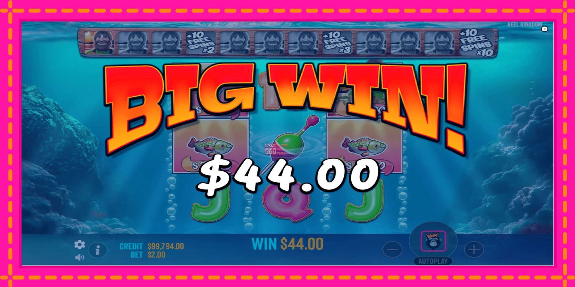 Slot machine Big Bass Bonanza 3 Reeler gratuitamente, immagine 5