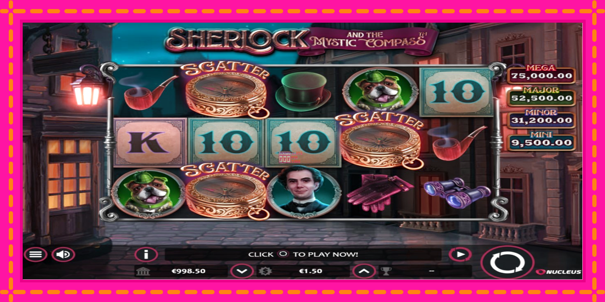 Slot machine Sherlock and the Mystic Compass gratuitamente, immagine 2