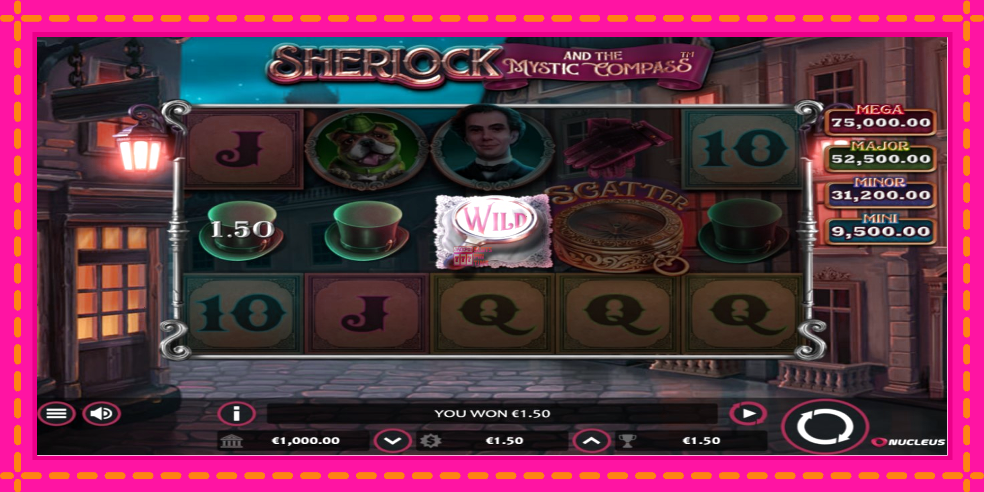 Slot machine Sherlock and the Mystic Compass gratuitamente, immagine 3