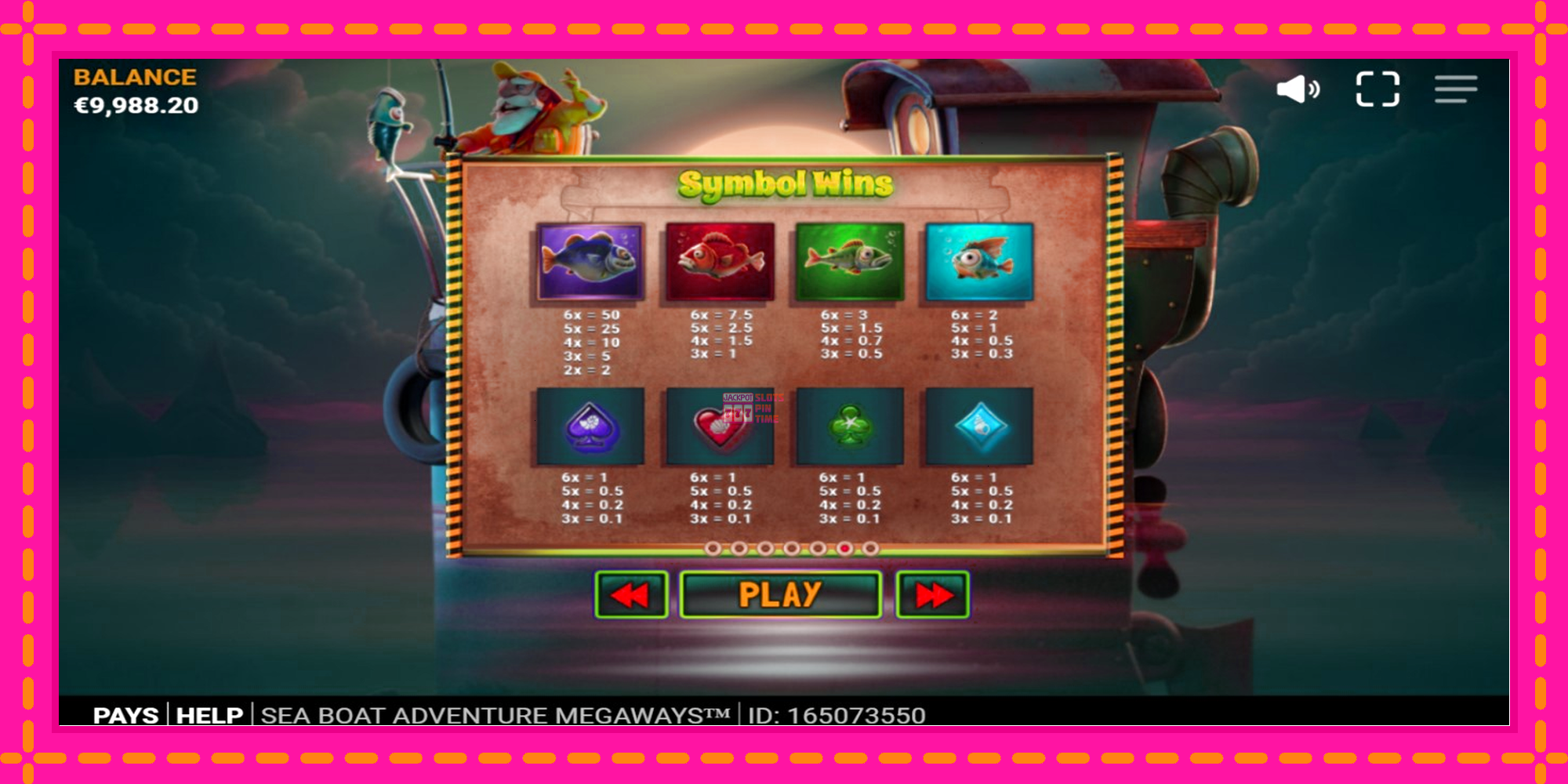 Slot machine Sea Boat Adventure Megaways gratuitamente, immagine 5