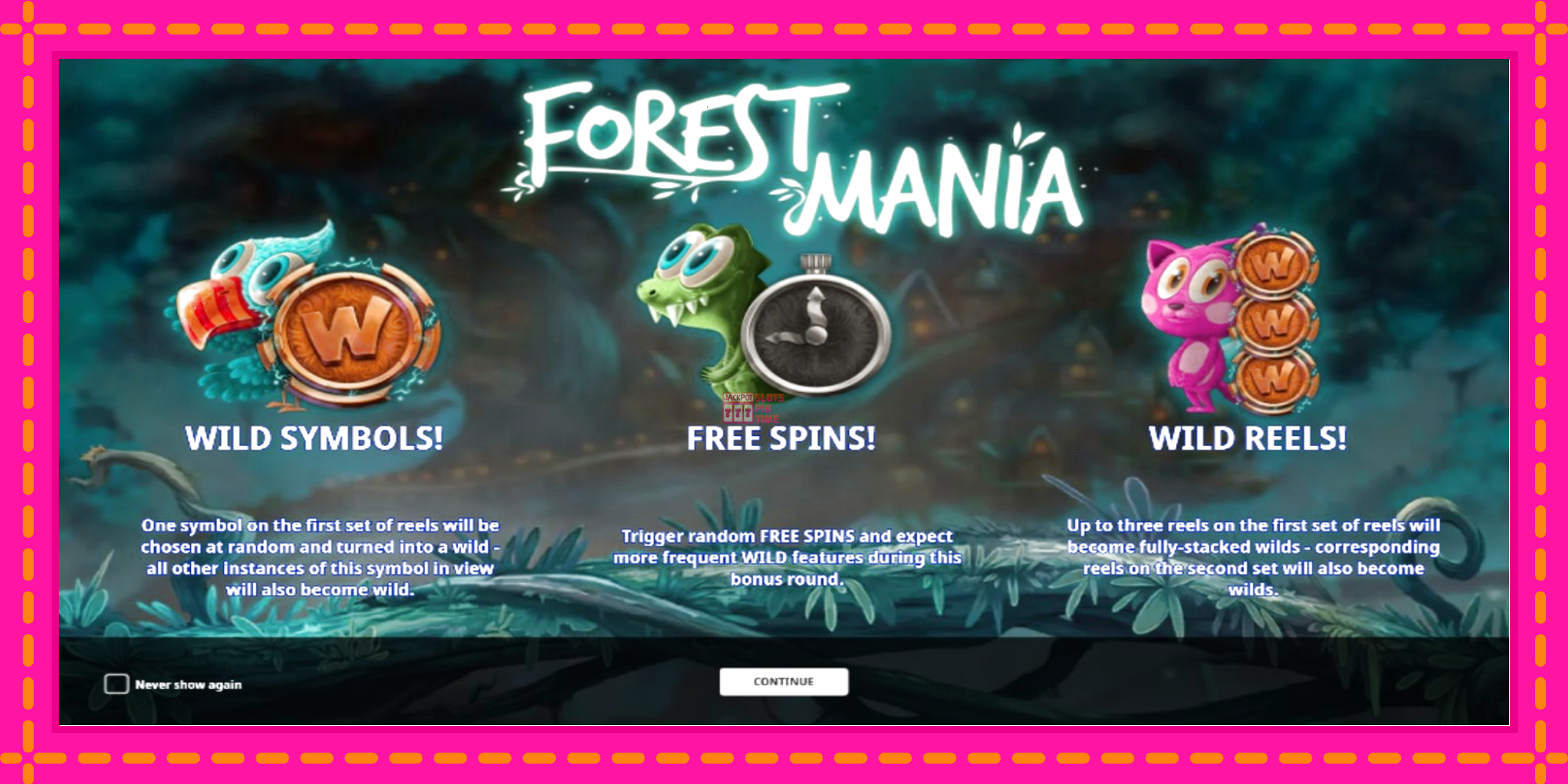 Slot machine Forest Mania gratuitamente, immagine 1