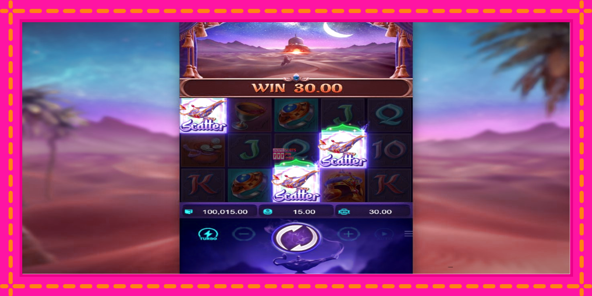 Slot machine Genies 3 Wishes gratuitamente, immagine 2