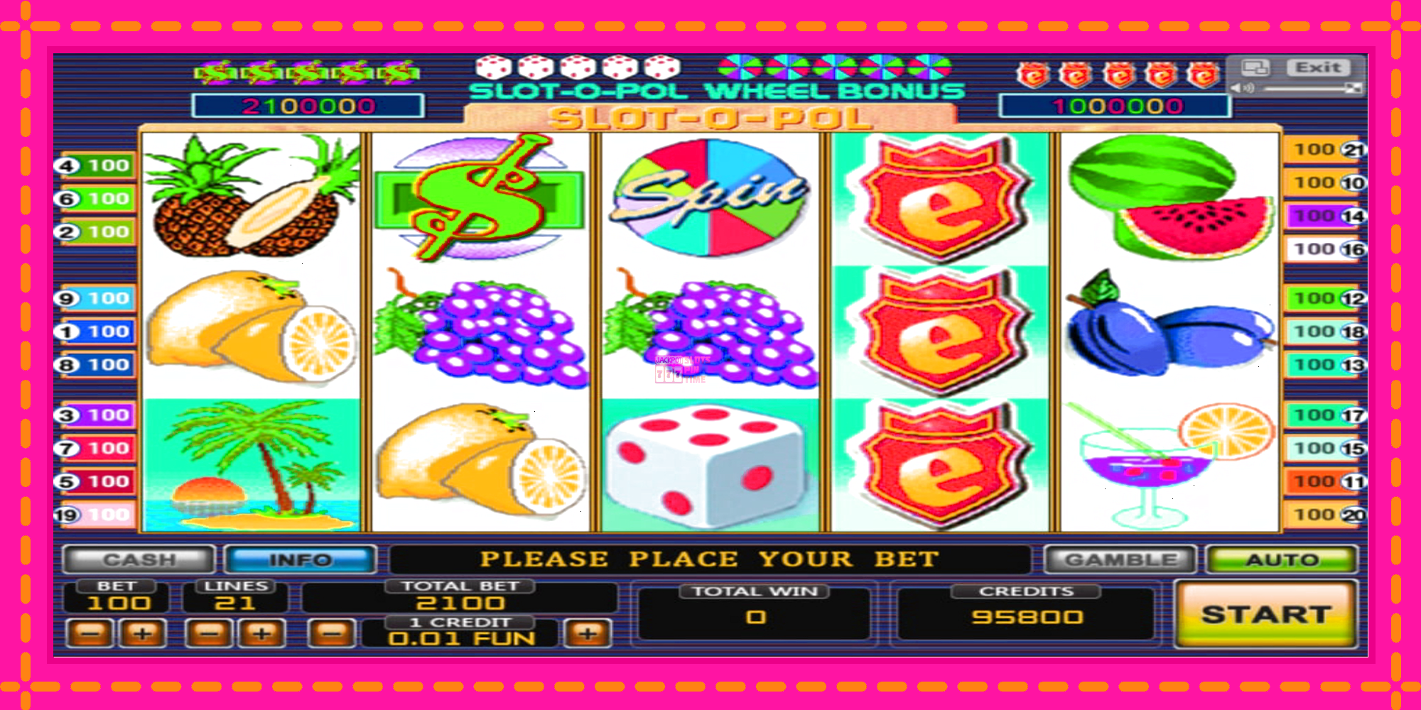 Slot machine Slot-o-Pol gratuitamente, immagine 3