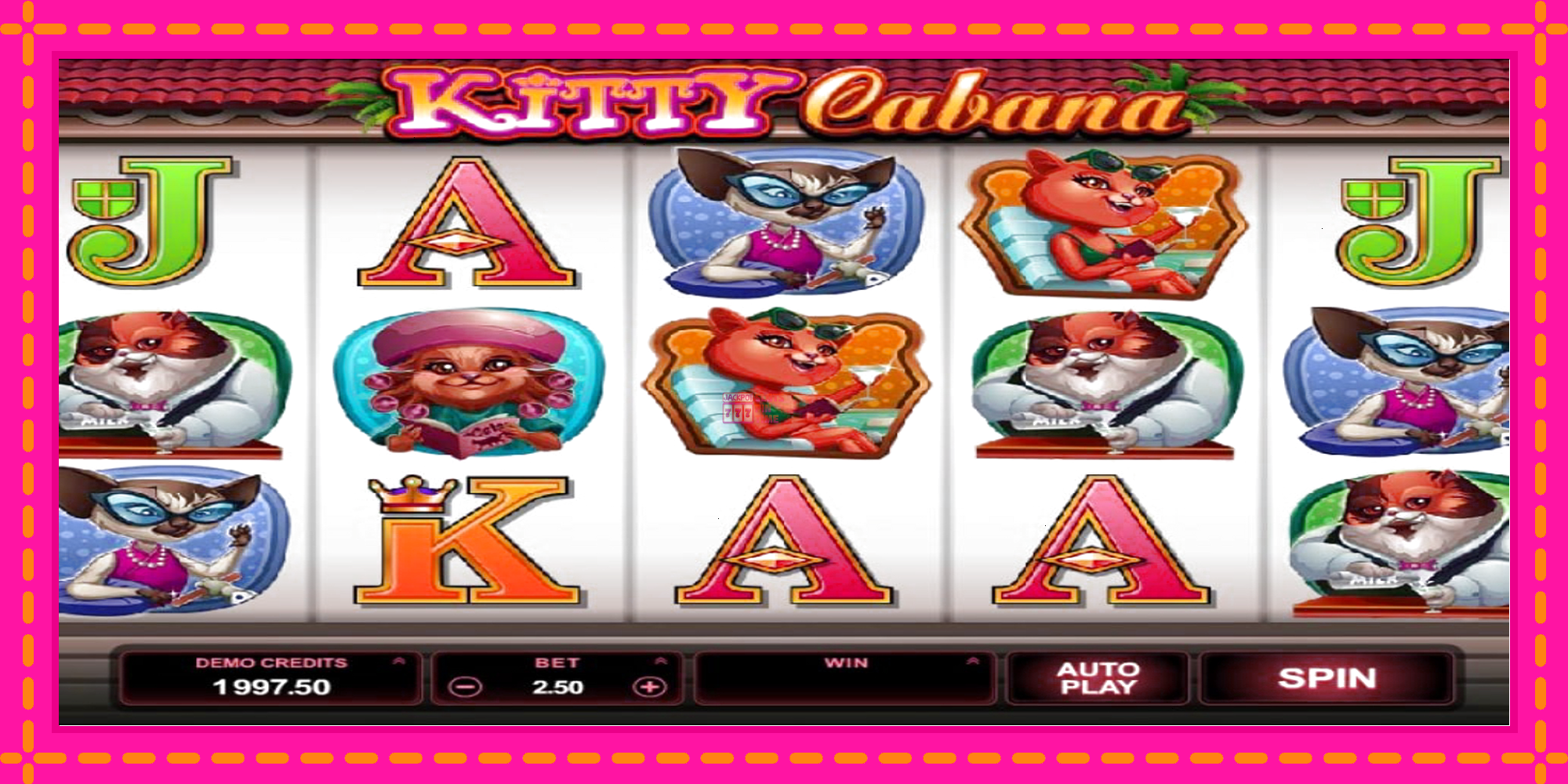 Slot machine Kitty Cabana gratuitamente, immagine 2