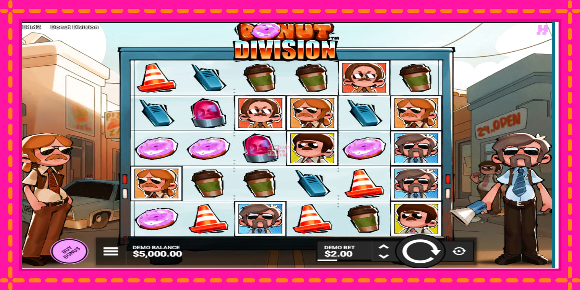 Slot machine Donut Division gratuitamente, immagine 2