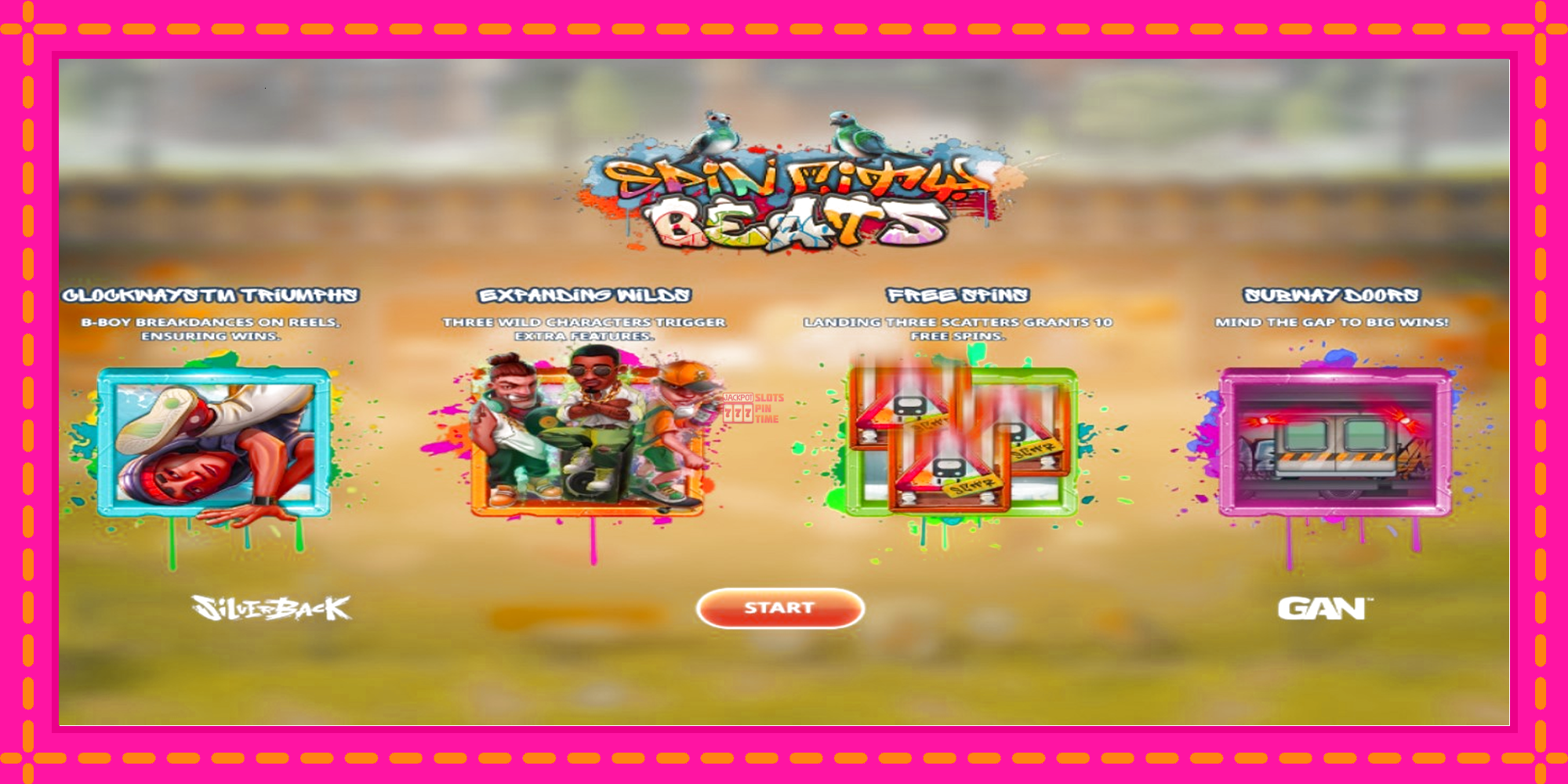 Slot machine Spin City Beats gratuitamente, immagine 1