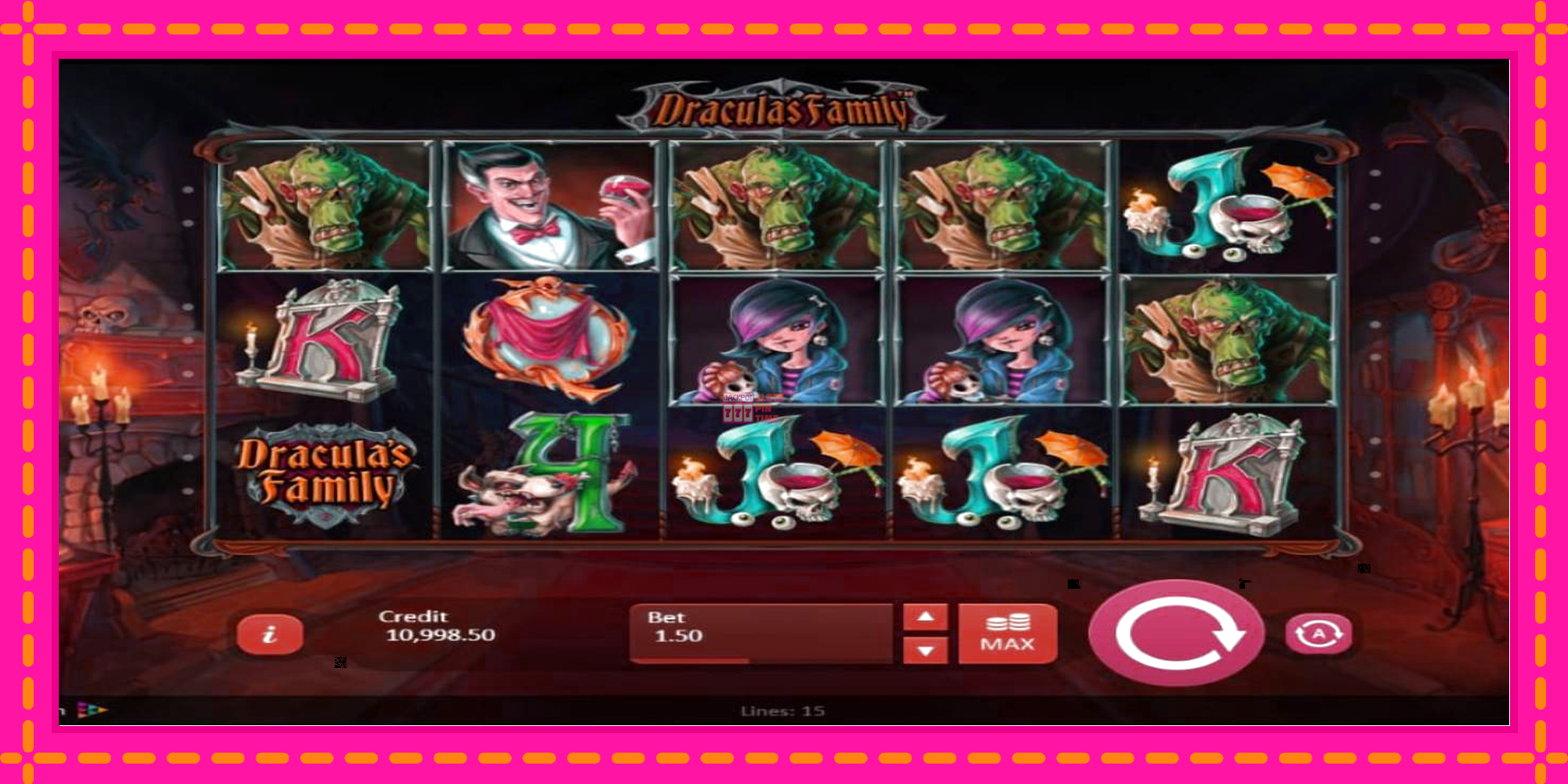 Slot machine Dracula’s Family gratuitamente, immagine 3