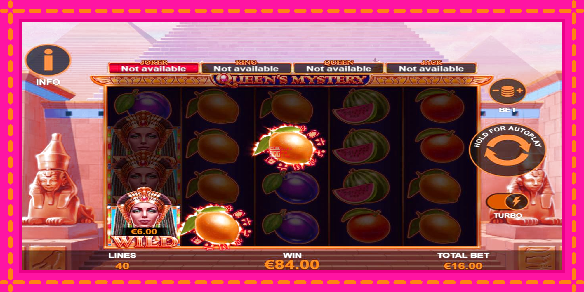 Slot machine Queens Mystery gratuitamente, immagine 3