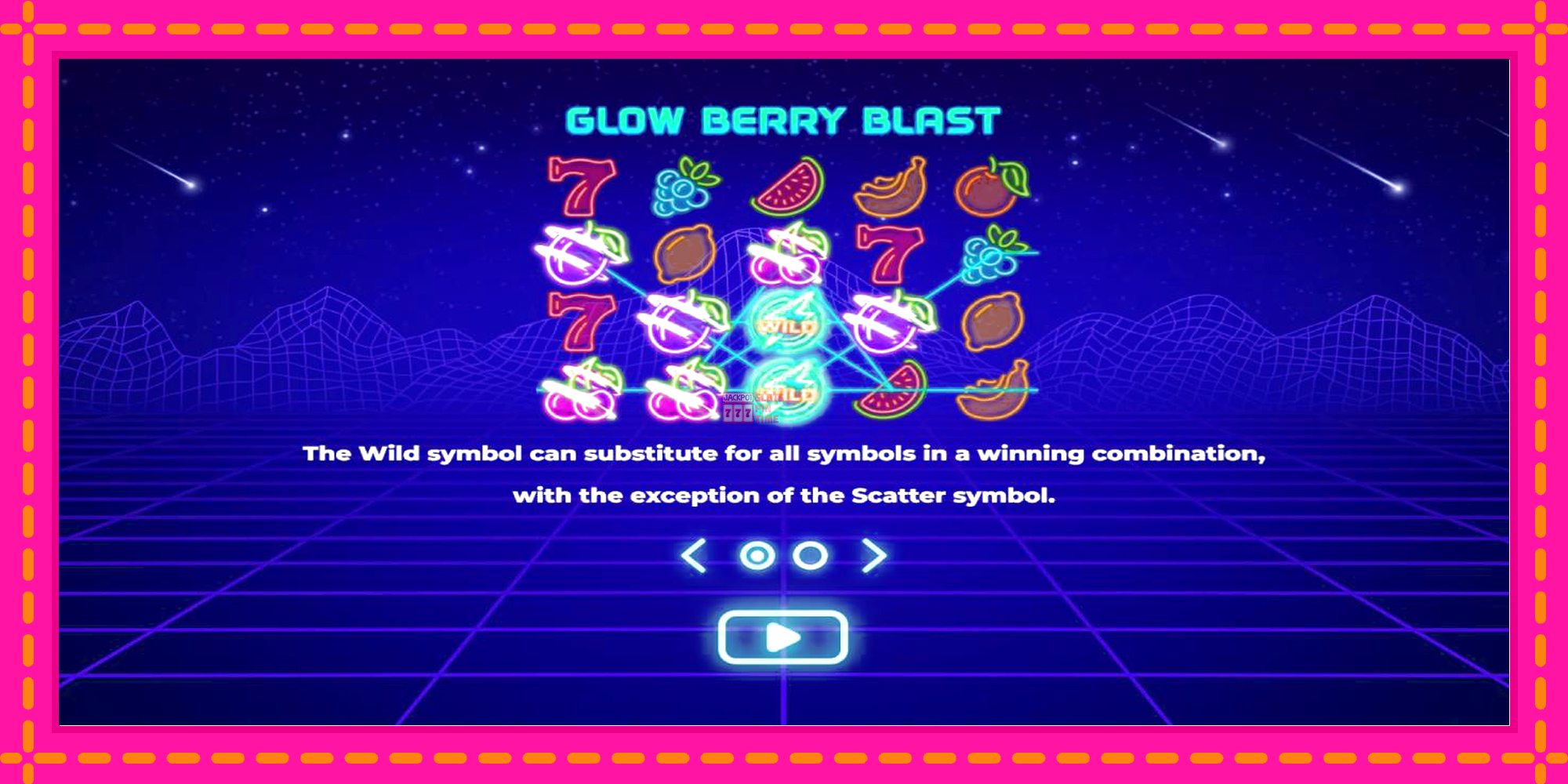 Slot machine Glow Berry Blast gratuitamente, immagine 1