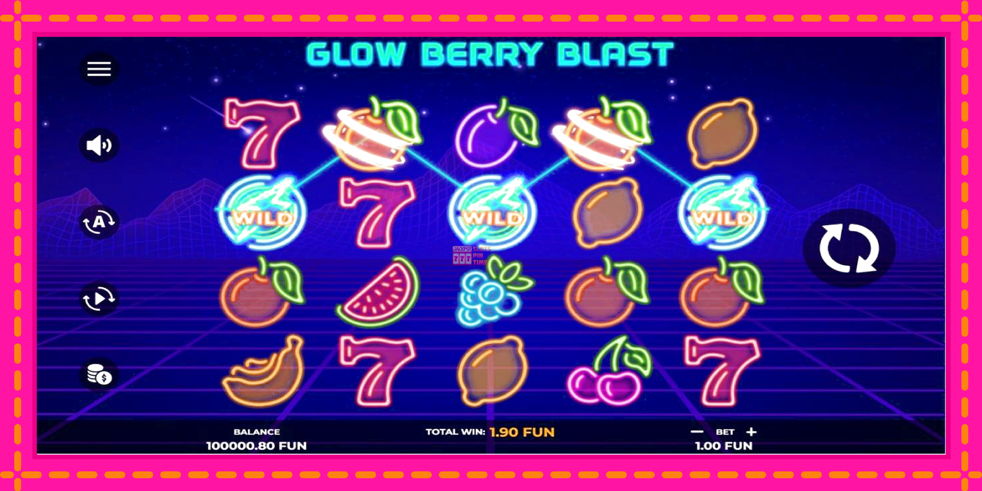 Slot machine Glow Berry Blast gratuitamente, immagine 2