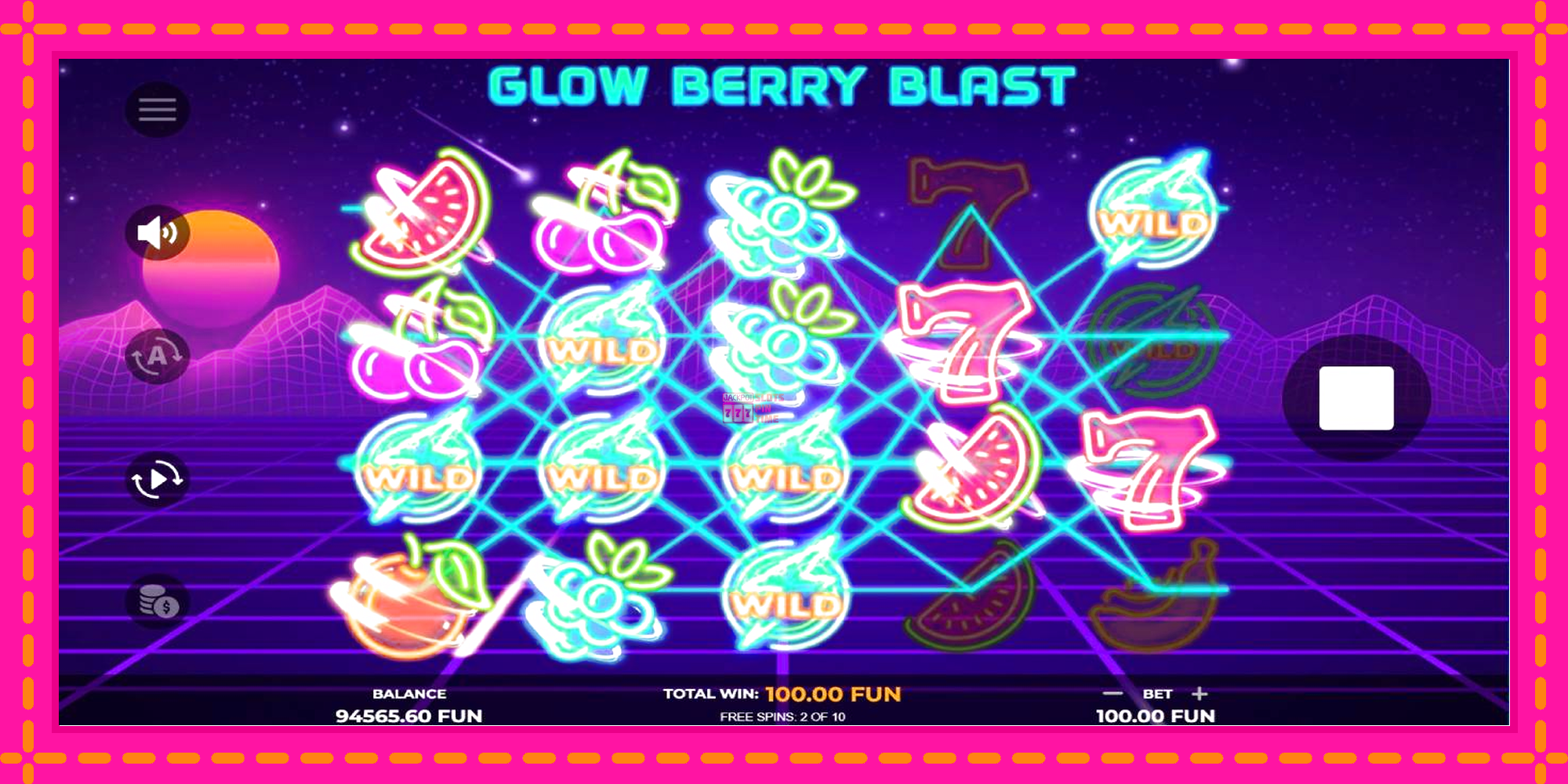 Slot machine Glow Berry Blast gratuitamente, immagine 4