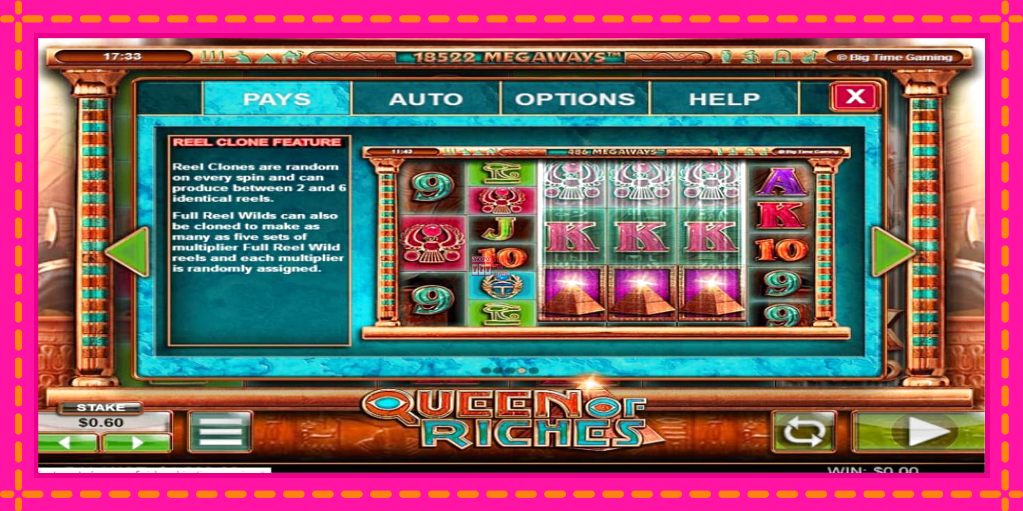 Slot machine Queen of Riches gratuitamente, immagine 3