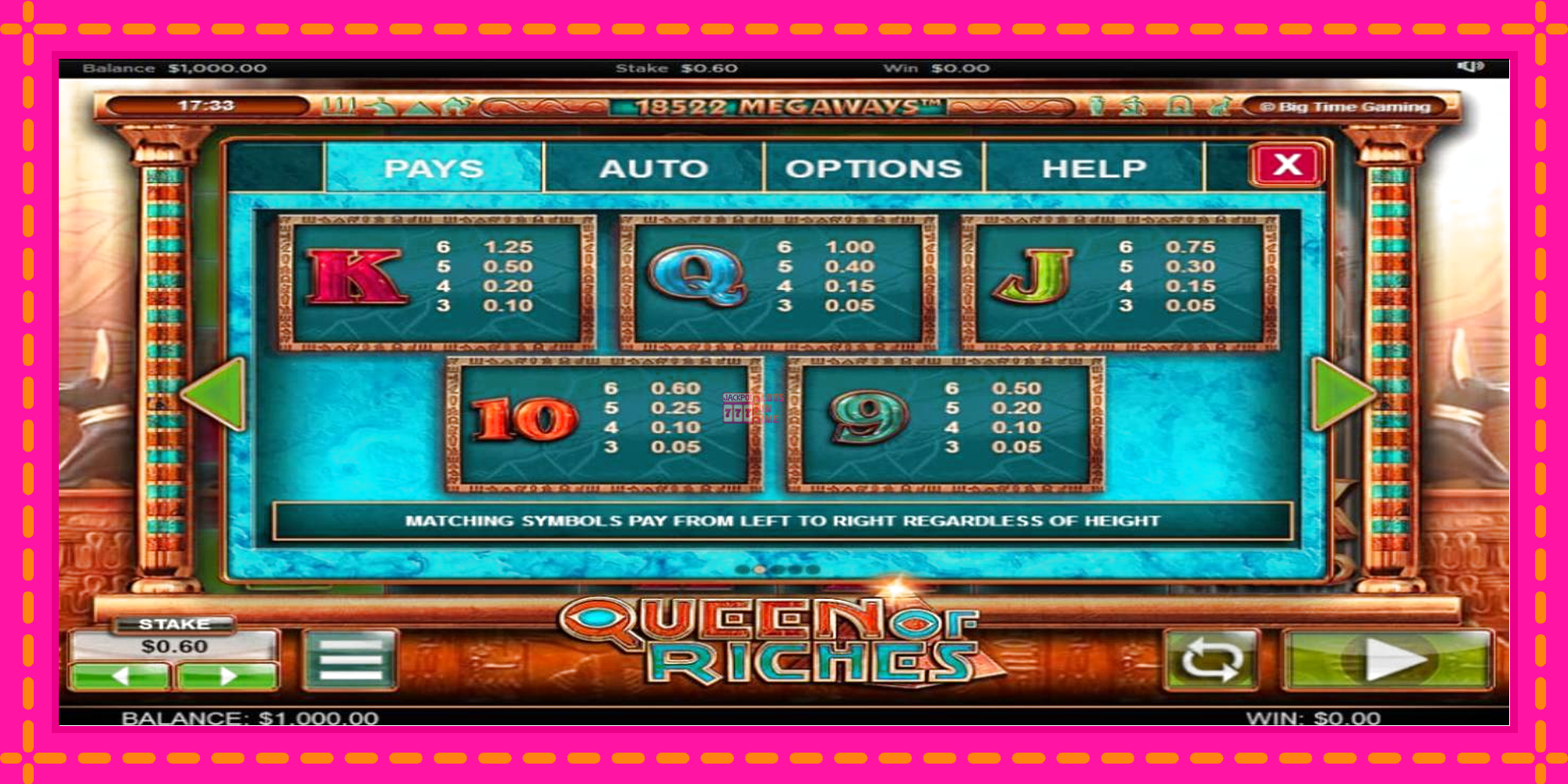 Slot machine Queen of Riches gratuitamente, immagine 6