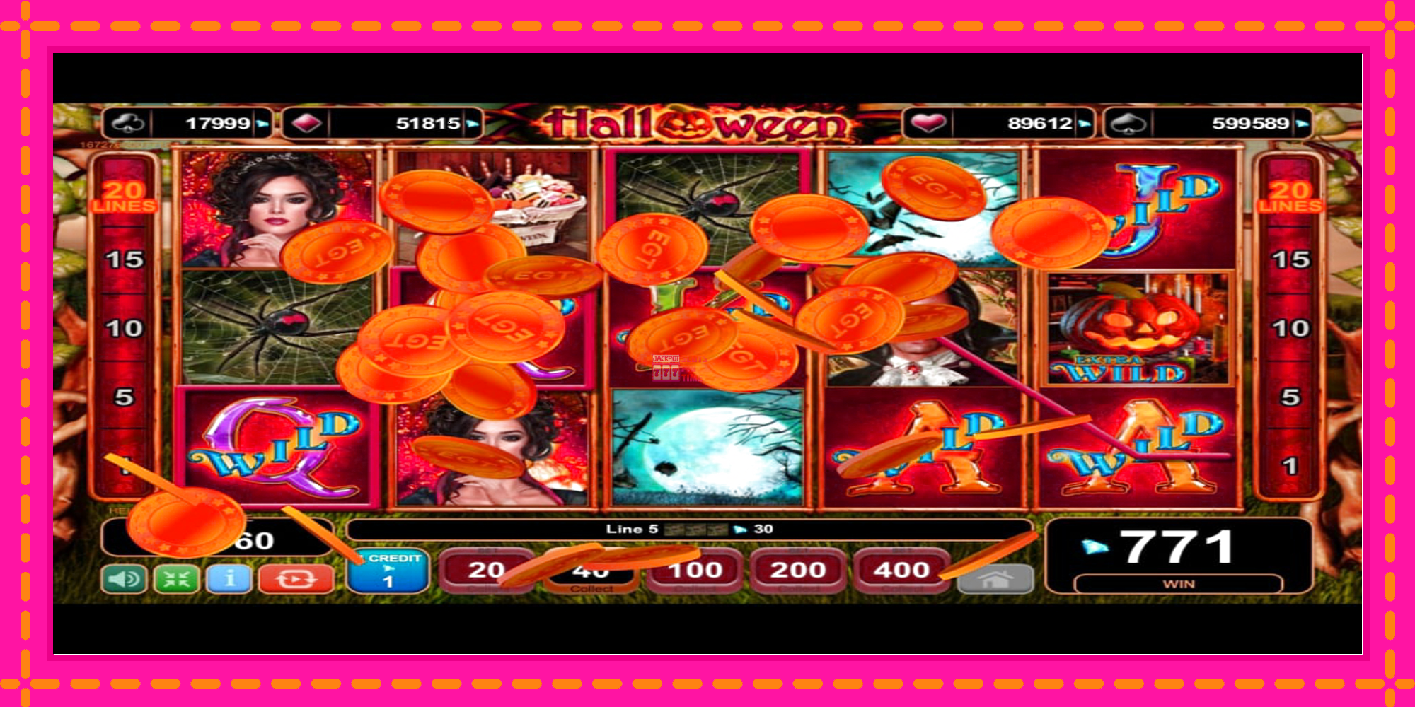 Slot machine Halloween gratuitamente, immagine 2