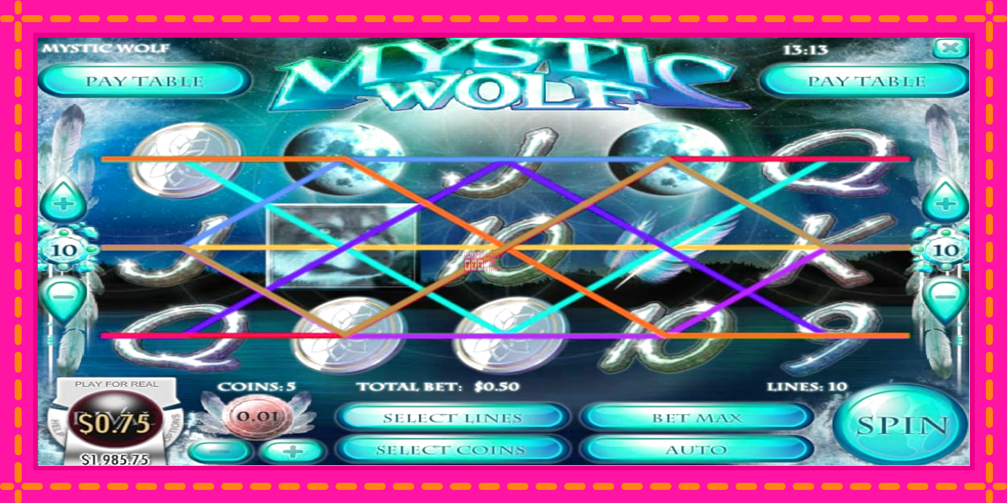 Slot machine Mystic Wolf gratuitamente, immagine 2