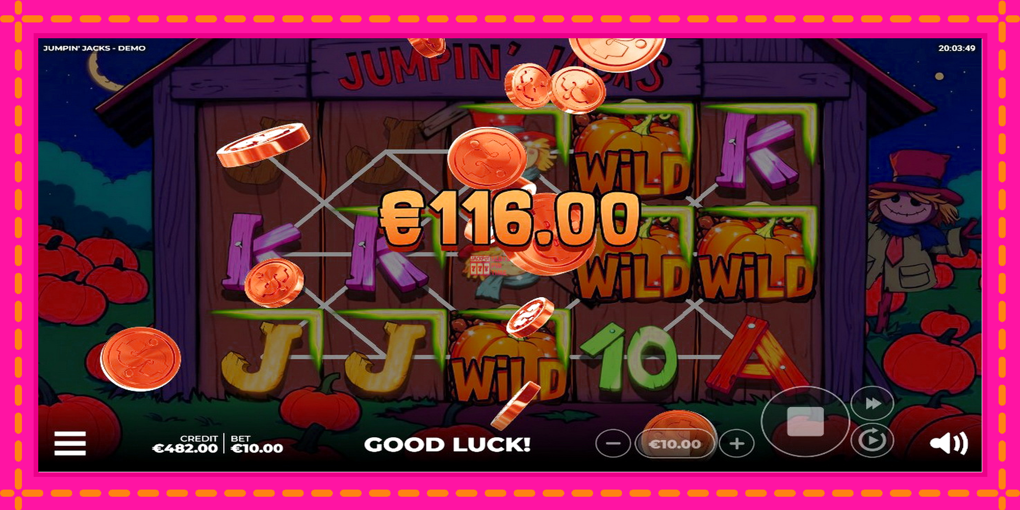 Slot machine Jumpin Jacks gratuitamente, immagine 3