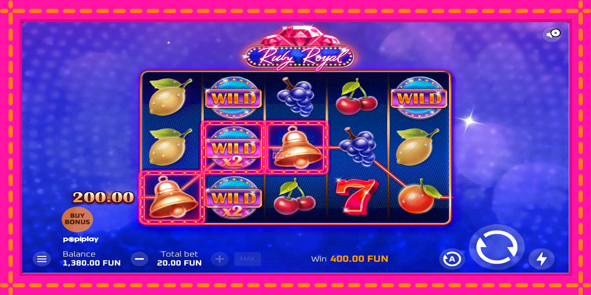 Slot machine Ruby Royal gratuitamente, immagine 4