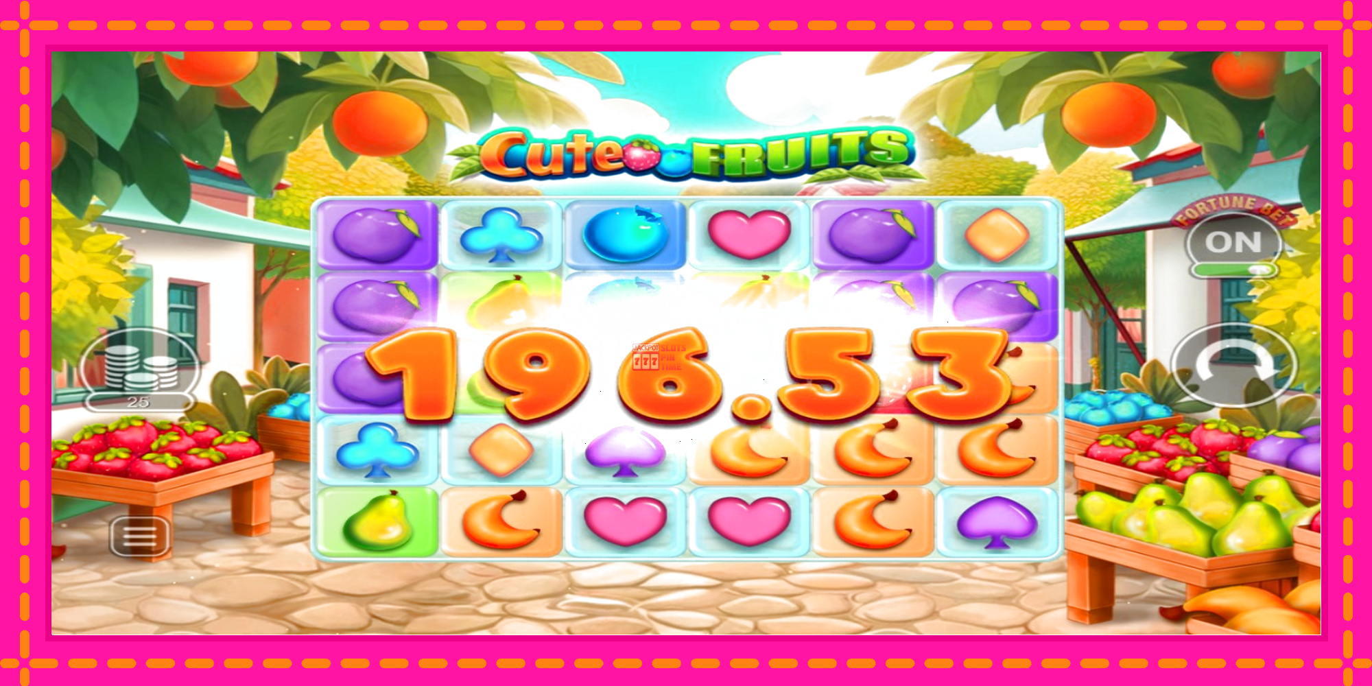 Slot machine Cute Fruits gratuitamente, immagine 3