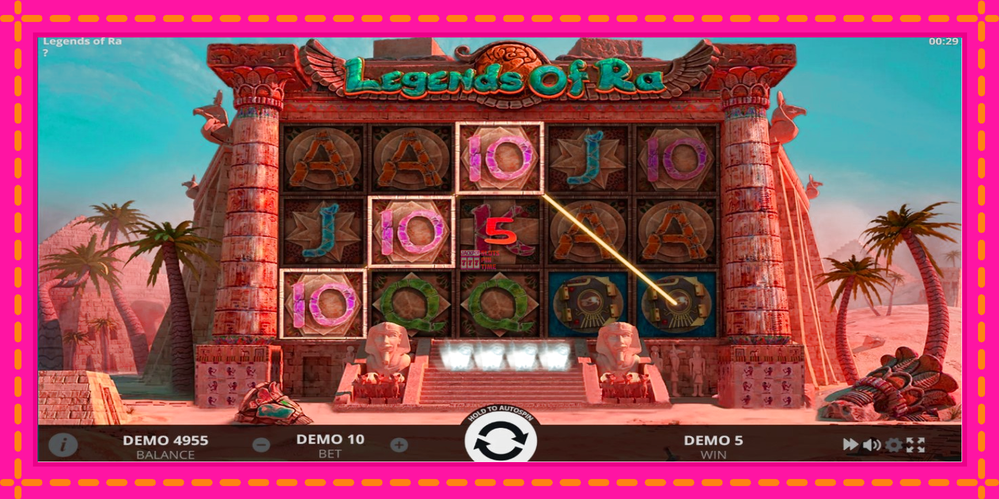 Slot machine Legends of Ra gratuitamente, immagine 2