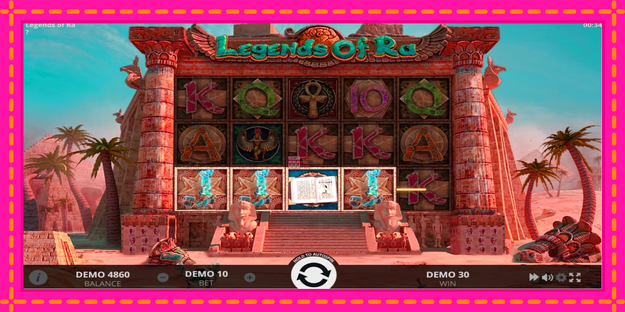 Slot machine Legends of Ra gratuitamente, immagine 5