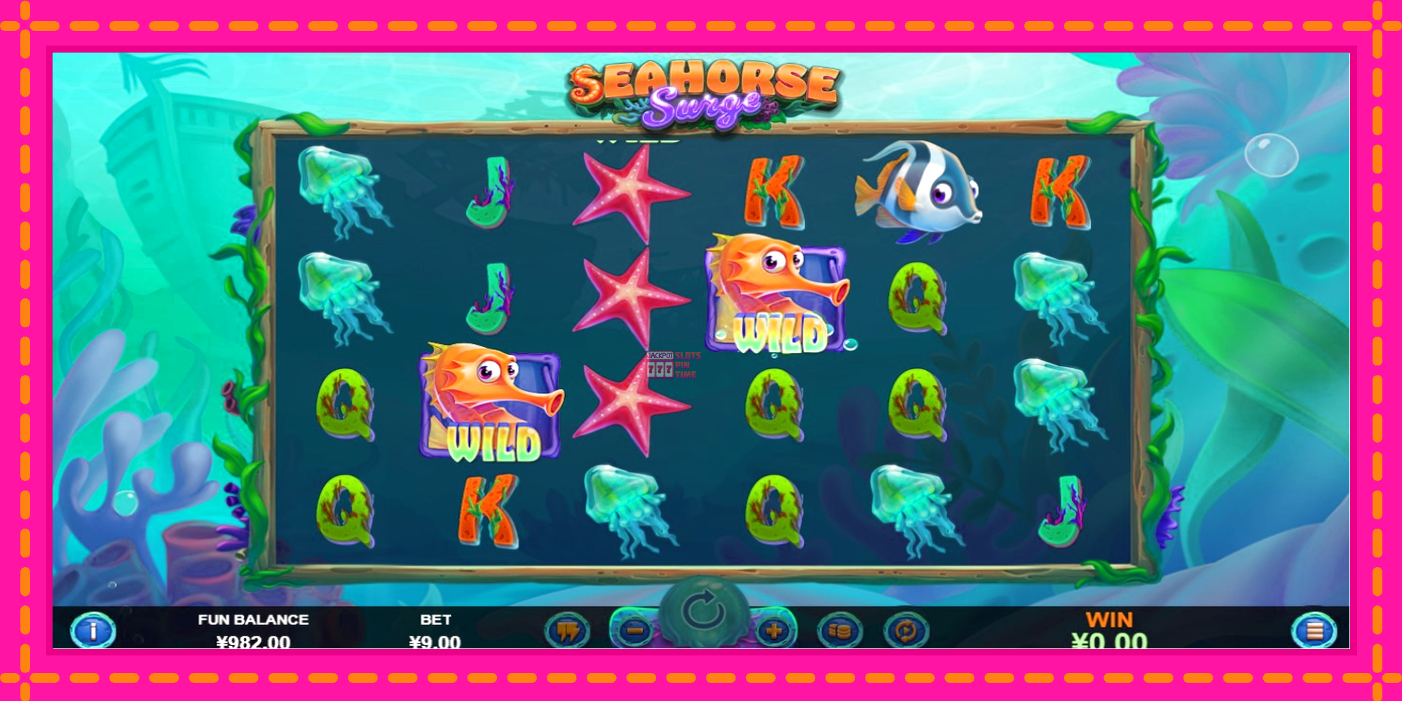 Slot machine Seahorse Surge gratuitamente, immagine 2