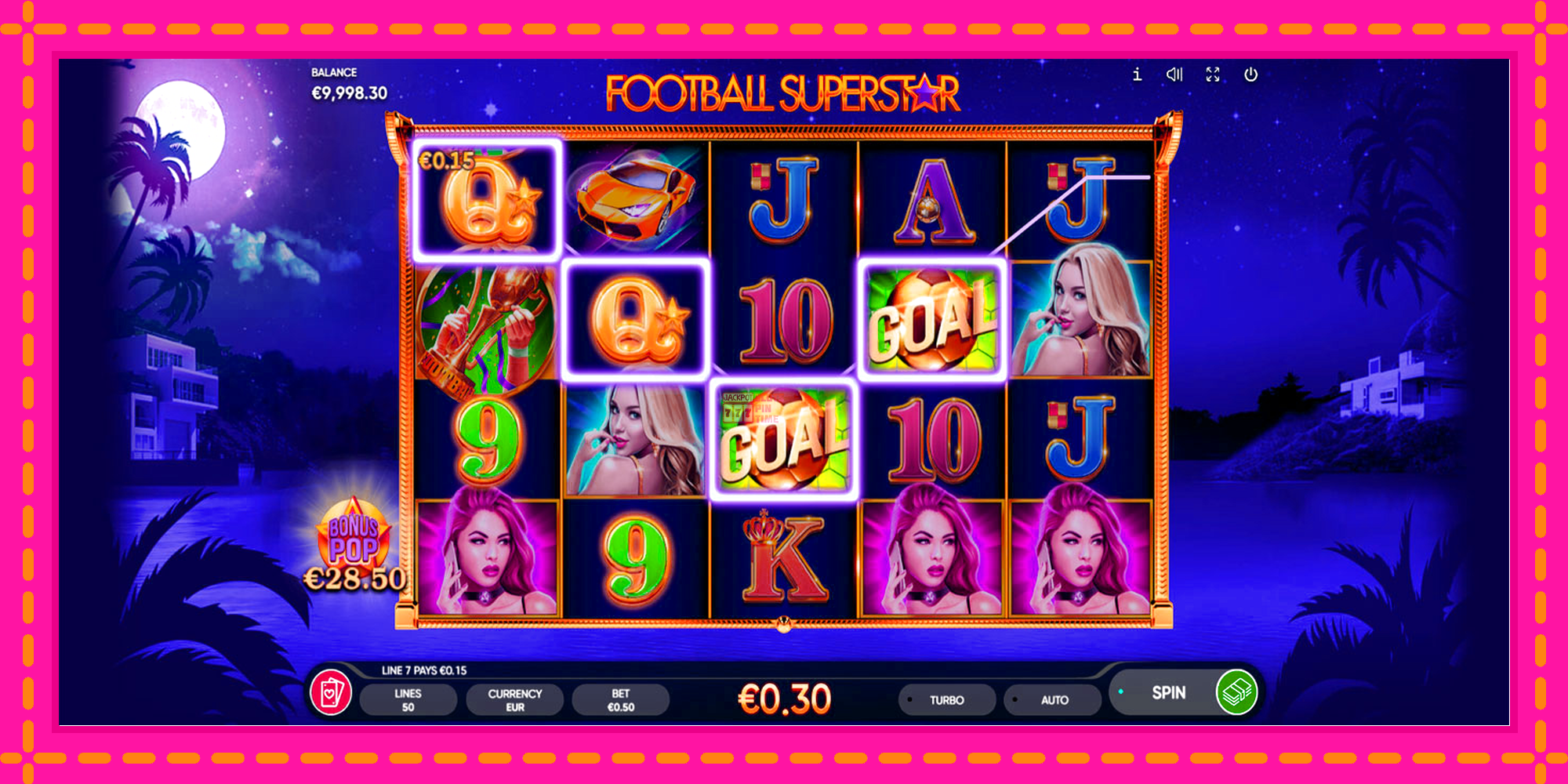 Slot machine Football Superstar gratuitamente, immagine 3