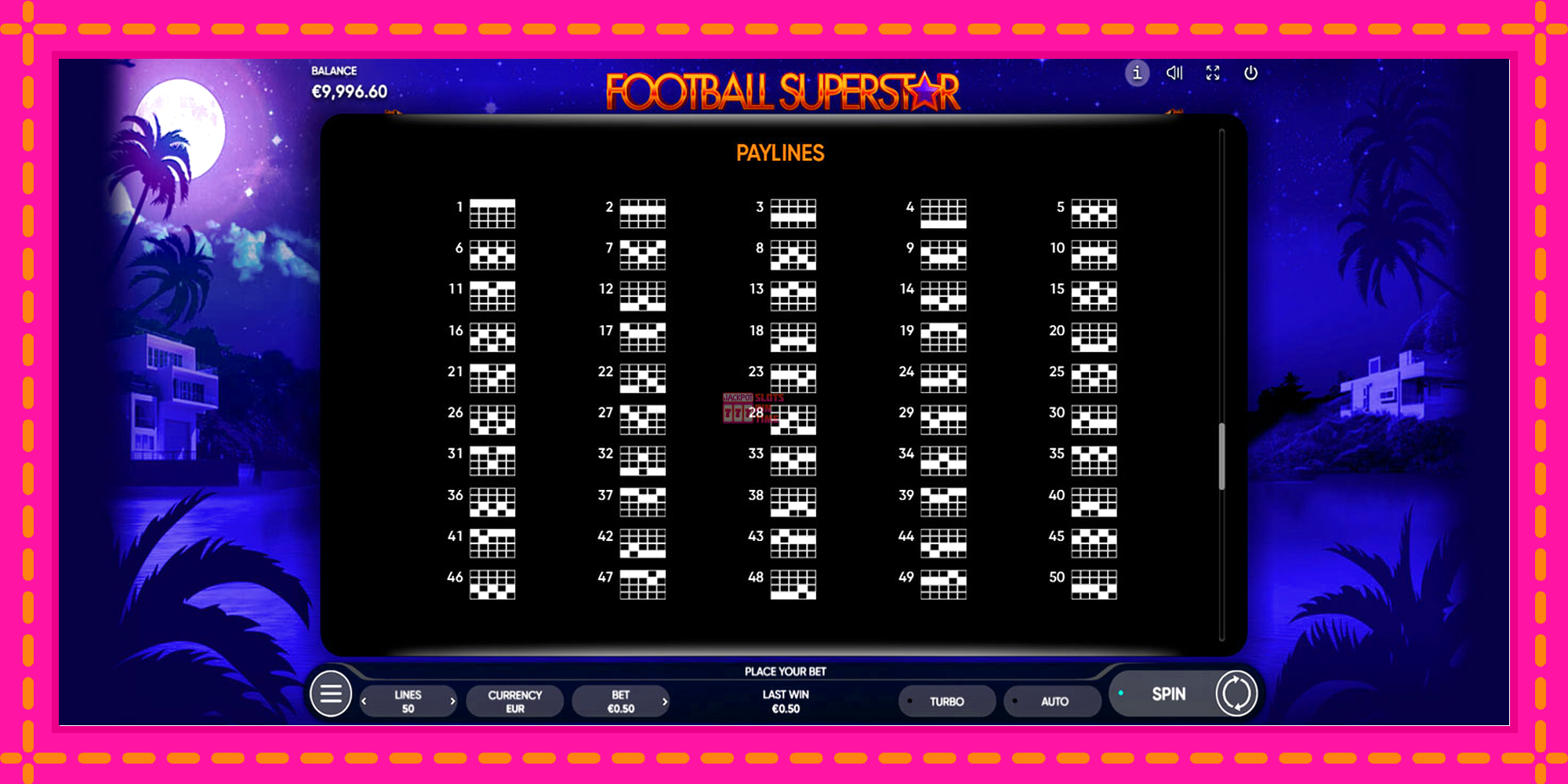 Slot machine Football Superstar gratuitamente, immagine 7