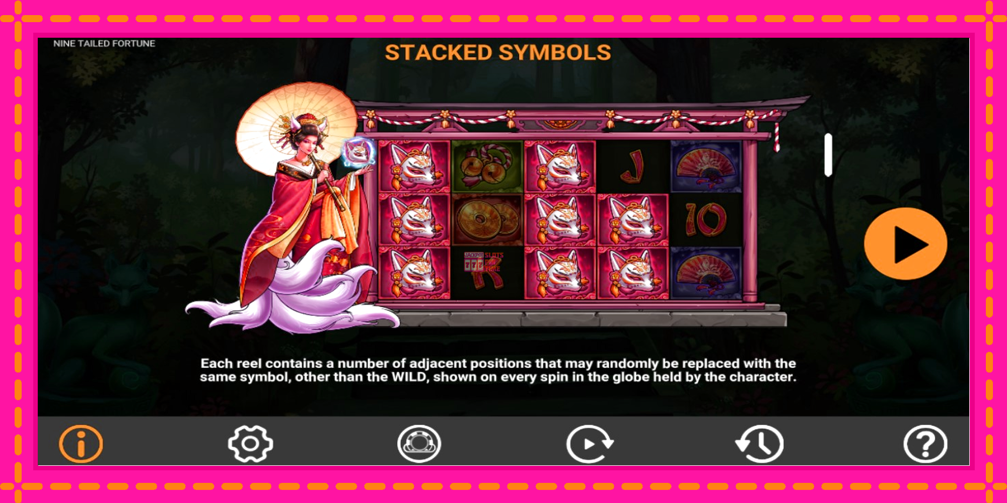 Slot machine Nine Tailed Fortune gratuitamente, immagine 6