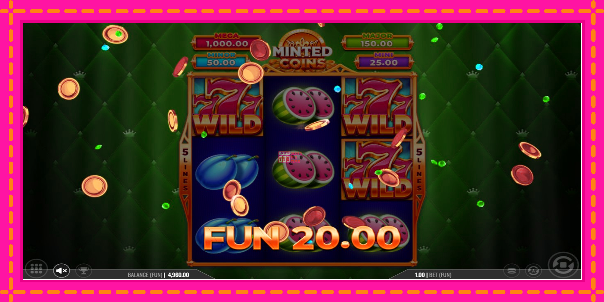 Slot machine Minted Coins gratuitamente, immagine 2