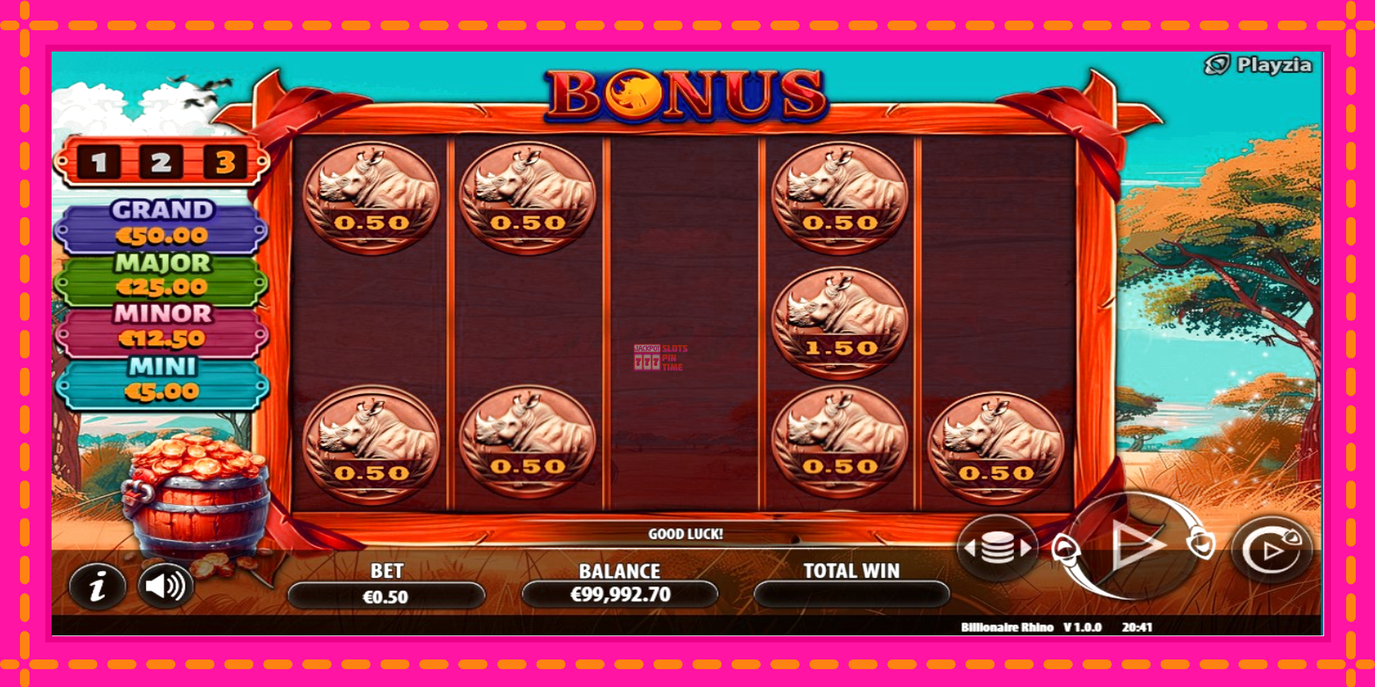 Slot machine Billionaire Rhino gratuitamente, immagine 5