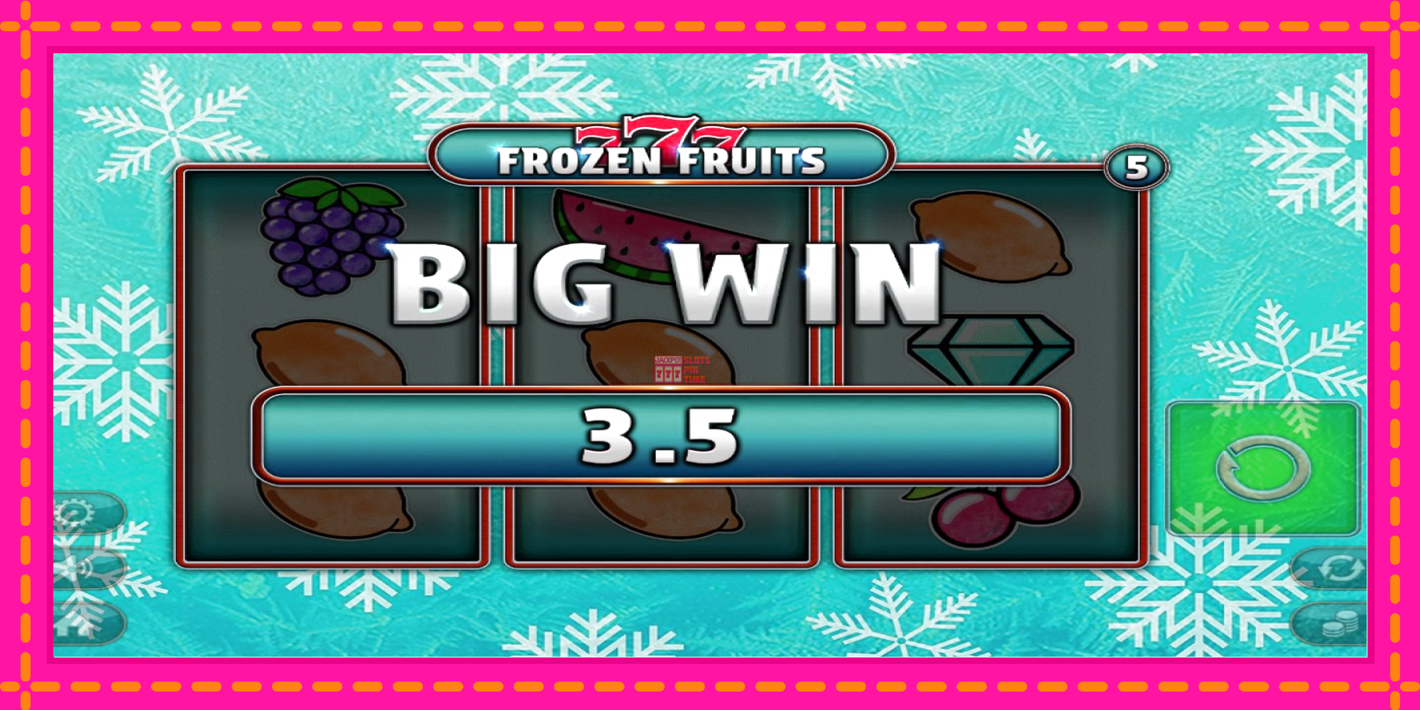 Slot machine 777 Frozen Fruits gratuitamente, immagine 2