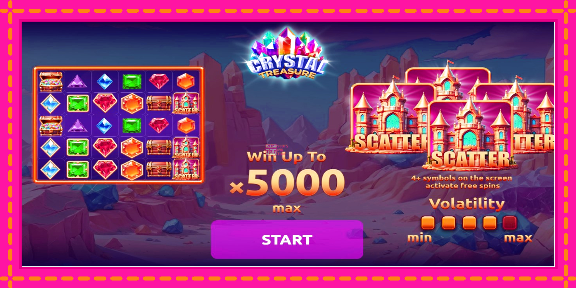 Slot machine Crystal Treasure gratuitamente, immagine 1