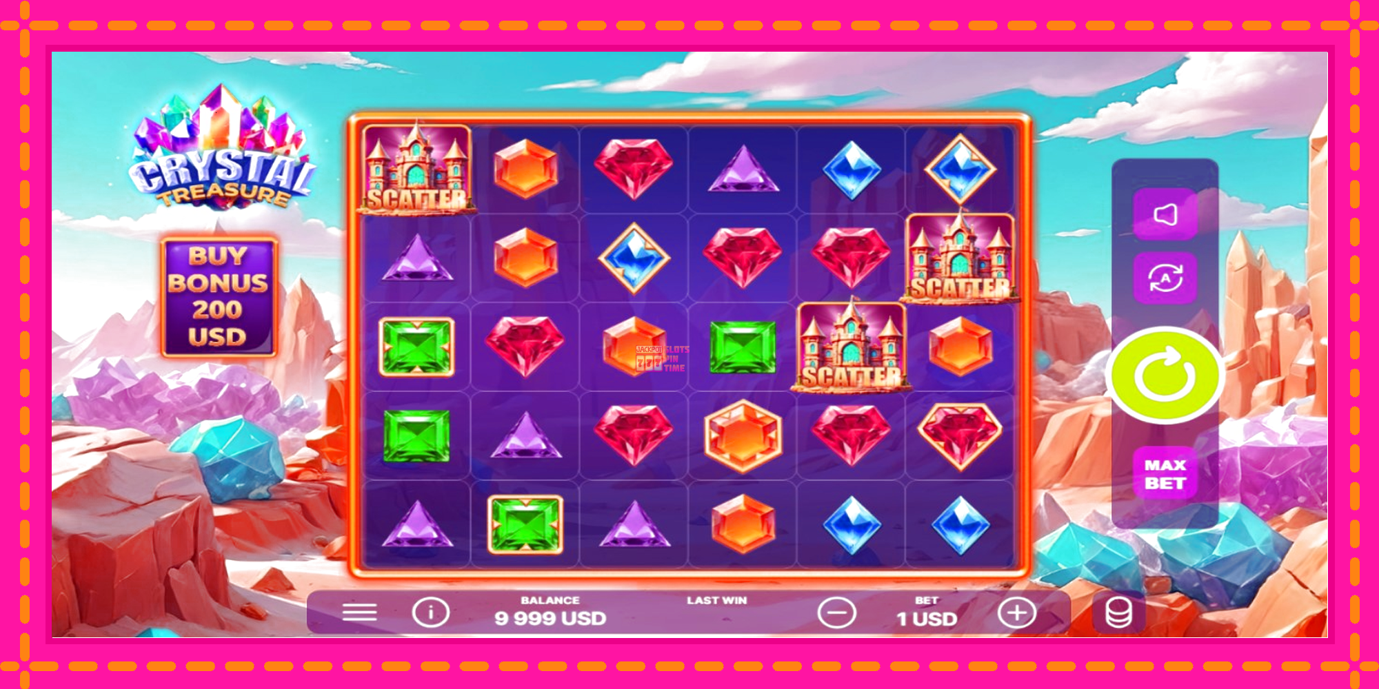 Slot machine Crystal Treasure gratuitamente, immagine 2