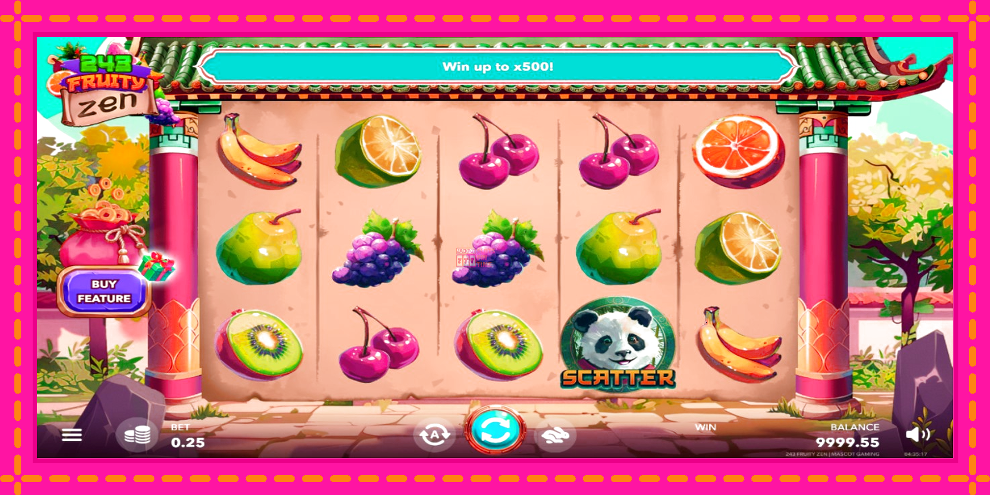 Slot machine 243 Fruity Zen gratuitamente, immagine 1