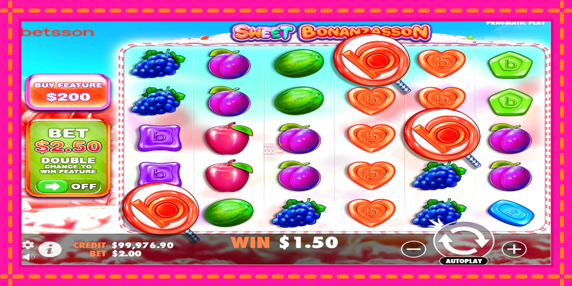 Slot machine Sweet Bonanzasson gratuitamente, immagine 2