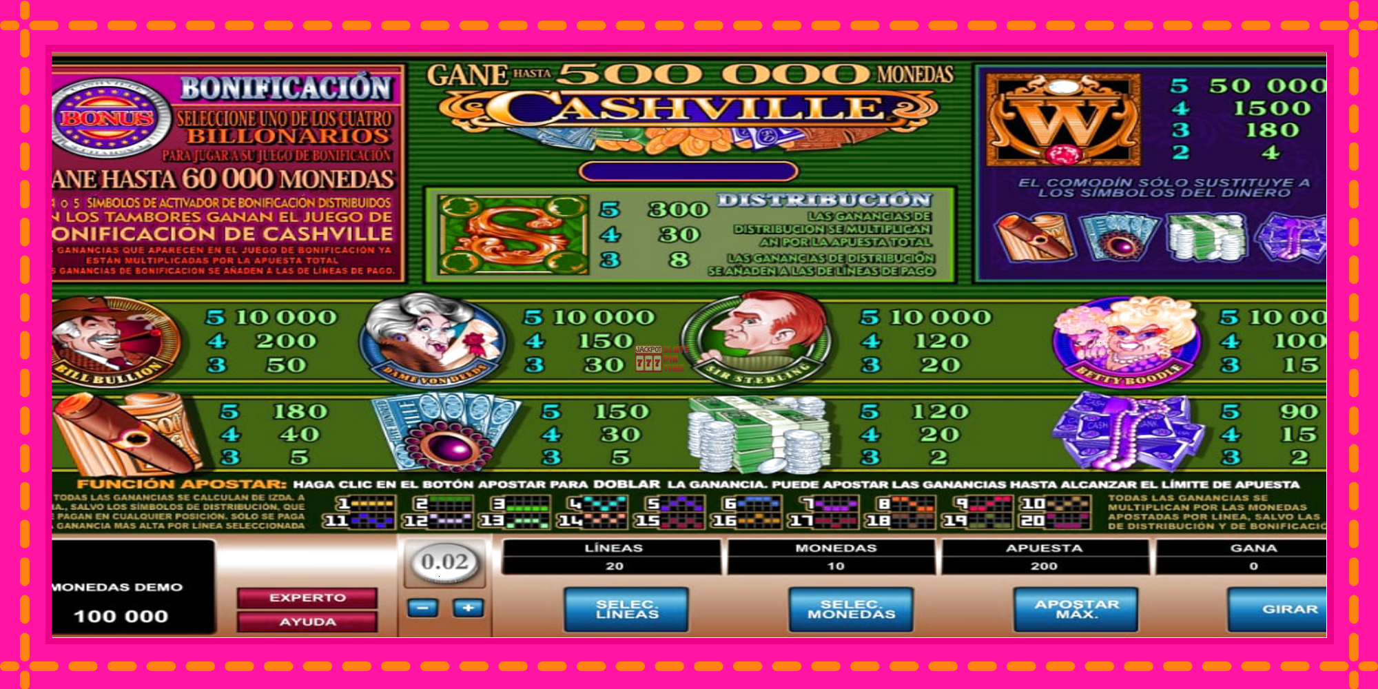 Slot machine Cashville gratuitamente, immagine 6