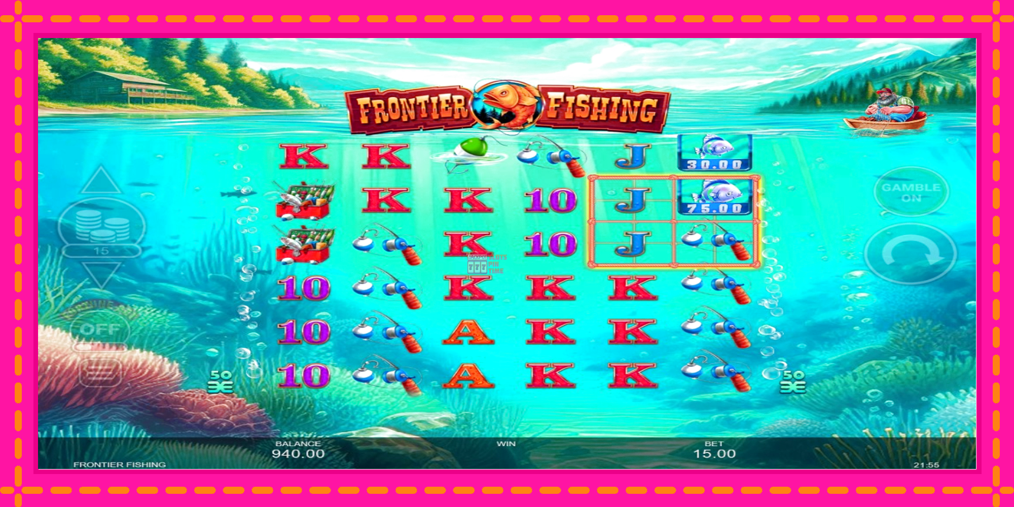 Slot machine Frontier Fishing gratuitamente, immagine 4