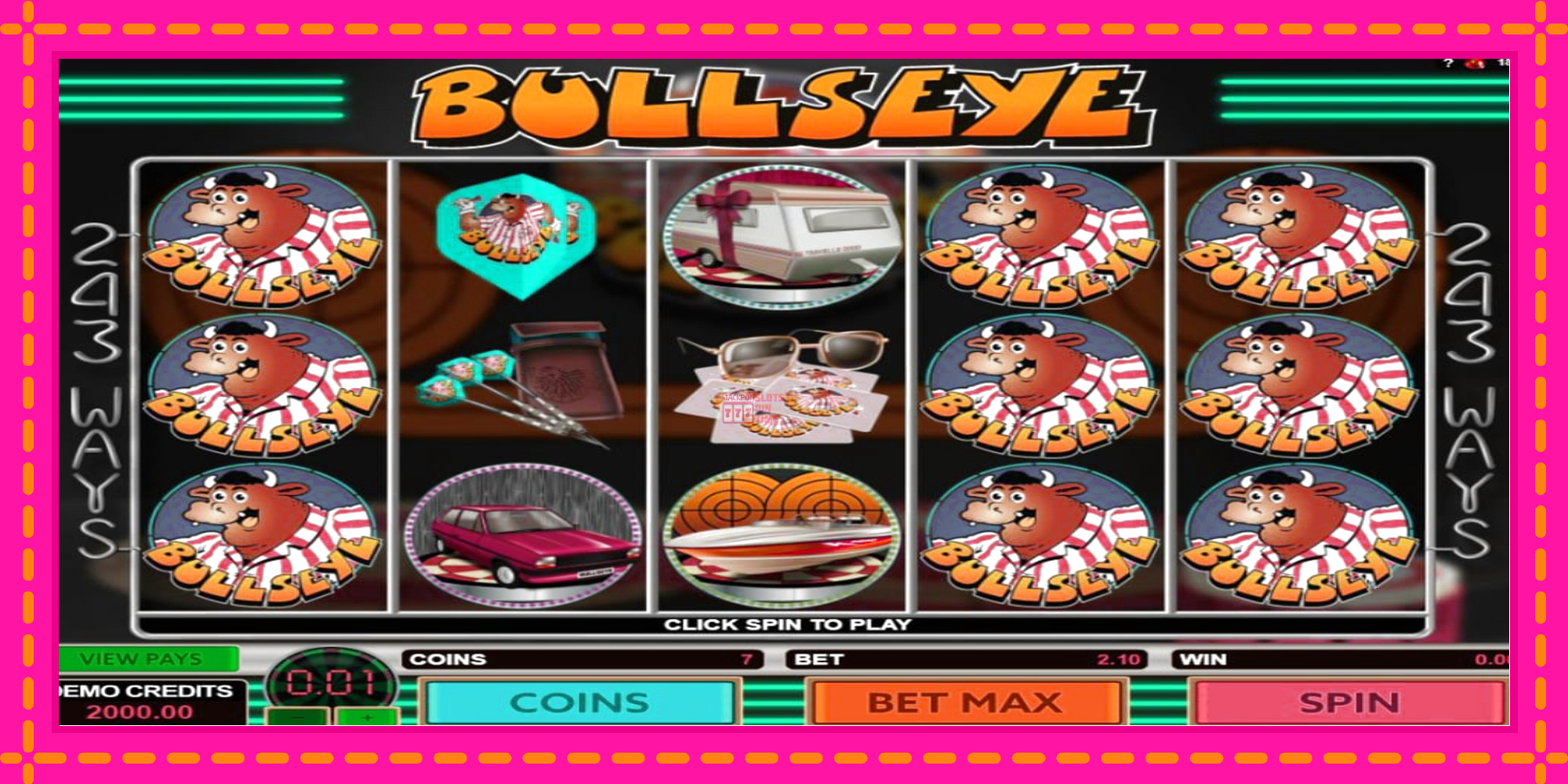 Slot machine Bullseye gratuitamente, immagine 2